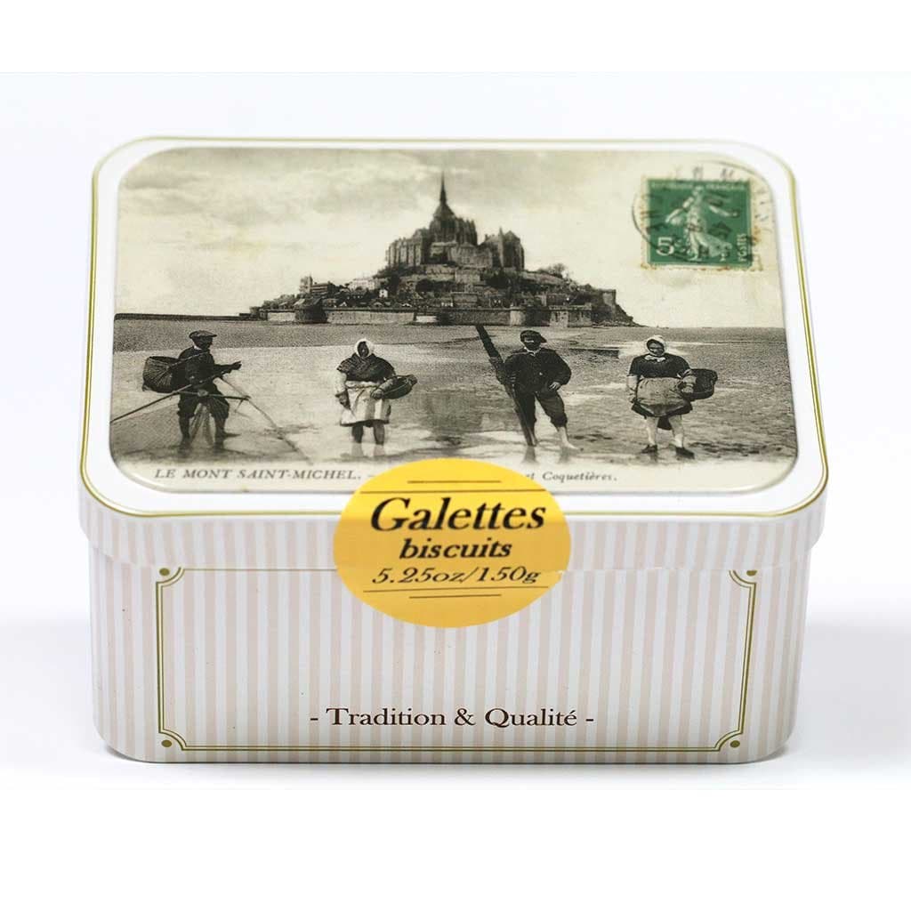 Maison PeltierFrench Butter Cookies (Galettes), 150g Tin