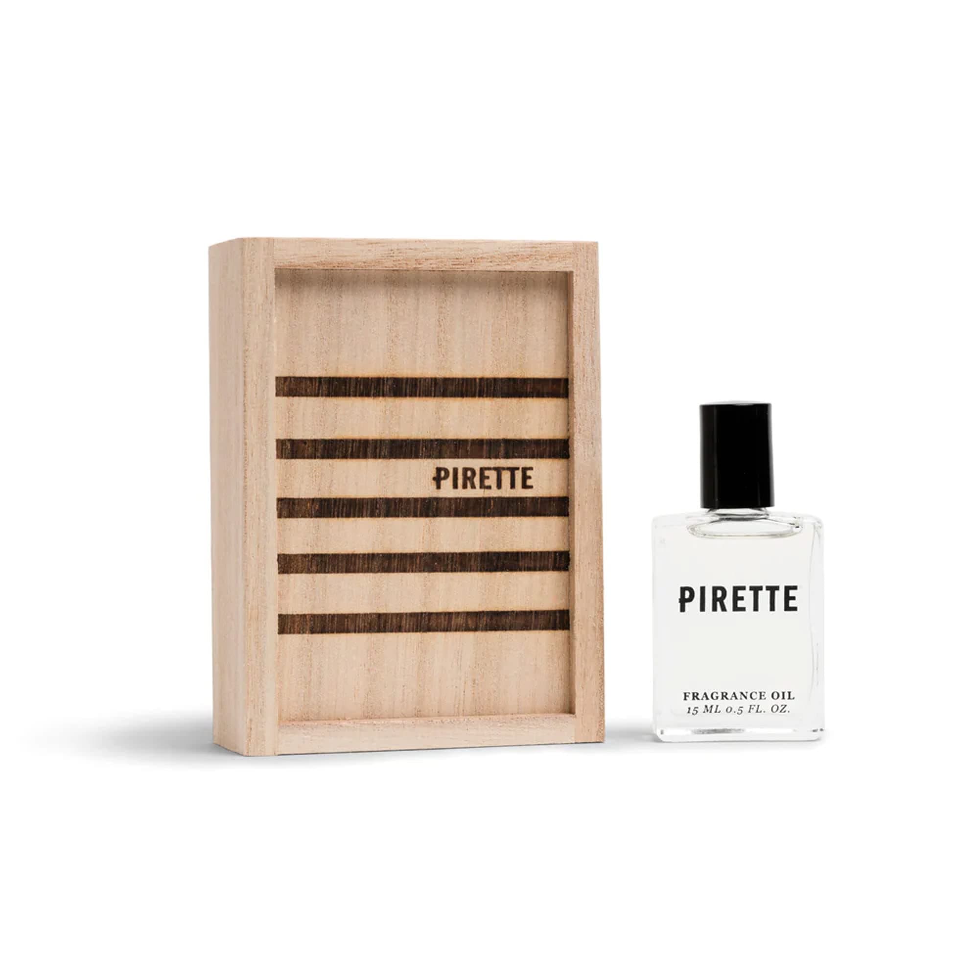 PIRETTE Fragrance Oil Roll On, Beach-Inspired, Long Lasting Perfume Oil with Notes of Fresh Green Coconut, Surf Wax & Sunscreen, Daily Rollerball Perfume for Women, 0.5 fl oz