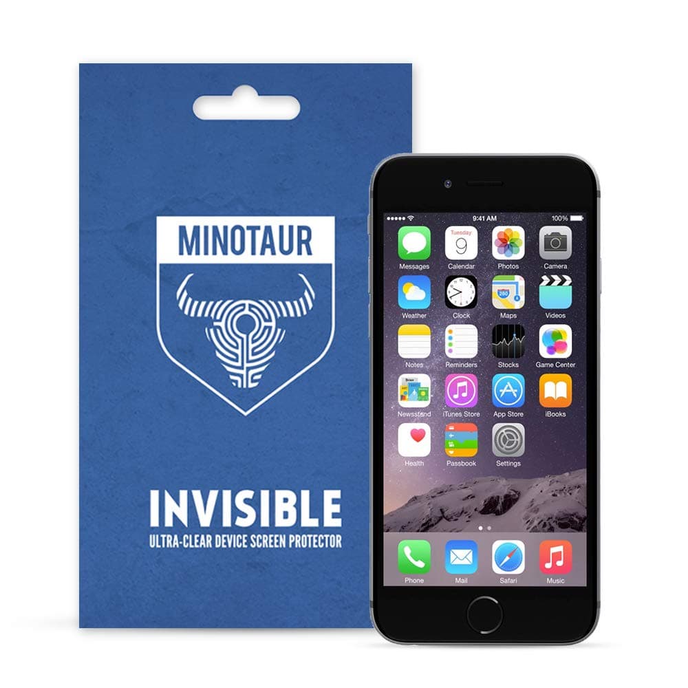 Minotaur Screen Protector for iPhone 6 and iPhone 6S, Super Clear (6 Screen Protectors)