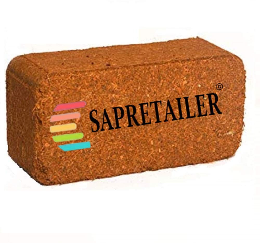 Cocopeat Block 650 Gram Organic Coir Pith Block for Organic Terrace Gardening
