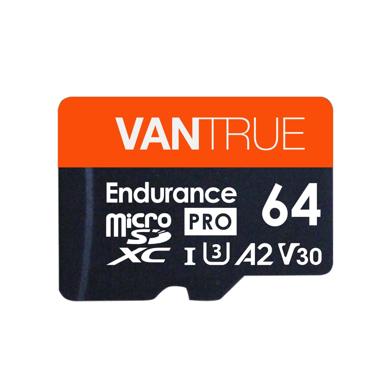 64GB microSD Card with Adapter, U3 UHS-I High Speed SD Card for Dash Cams & Home Security System Video Cameras