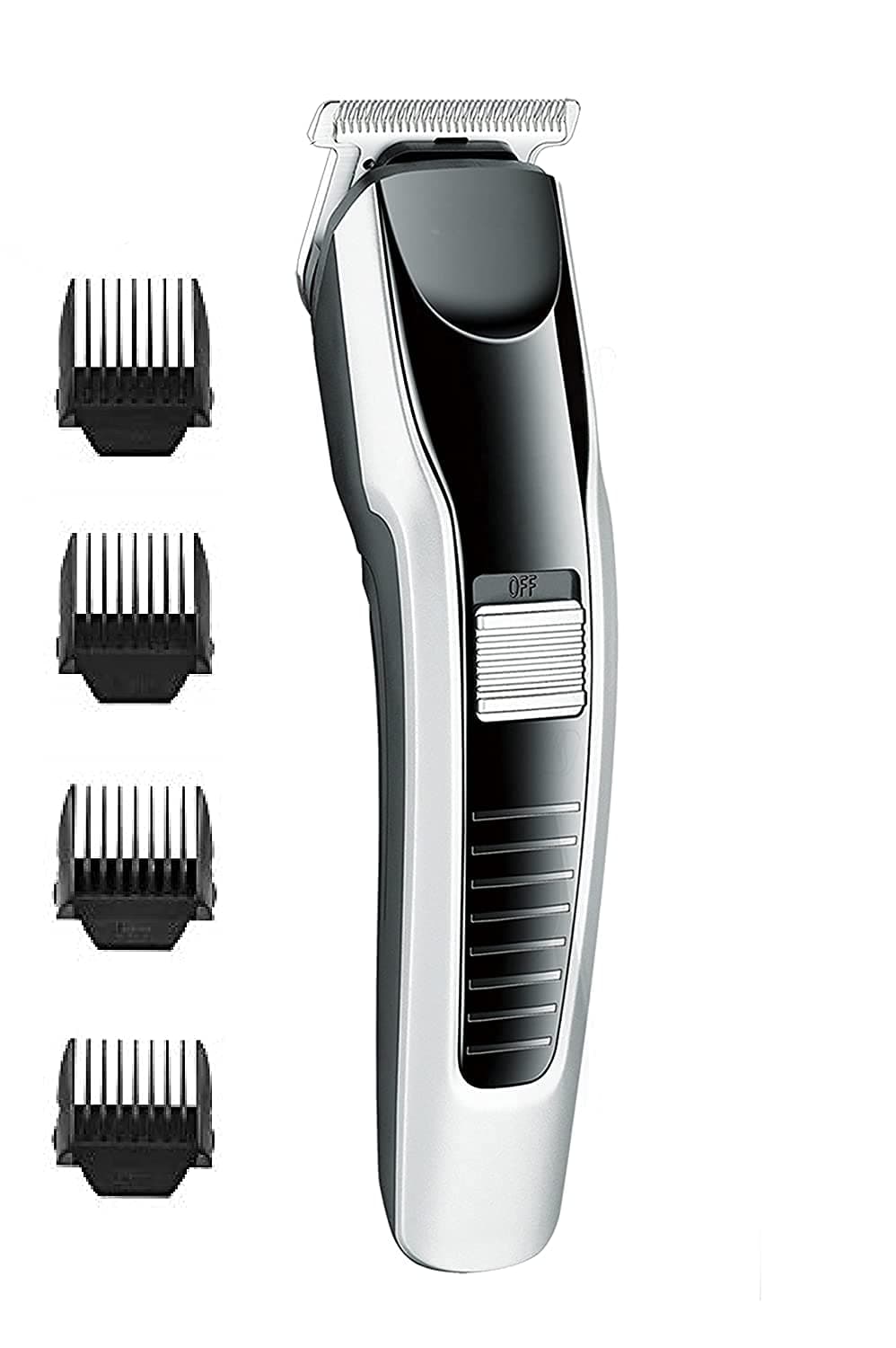 Electric Hair trimmer for men Clipper Shaver Rechargeable Hair Machine adjustable Beard Hair Trimmer, beard trimmers, beard trimmer for men with 4 combs (Black)