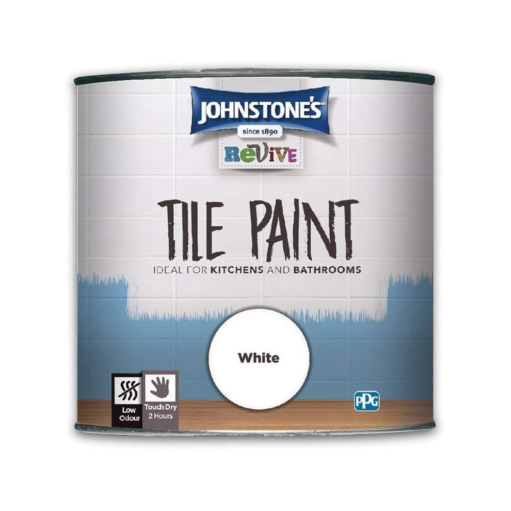 Revive - Tile Paint - White - Upcycling Paint - Gloss Finish 750 ml