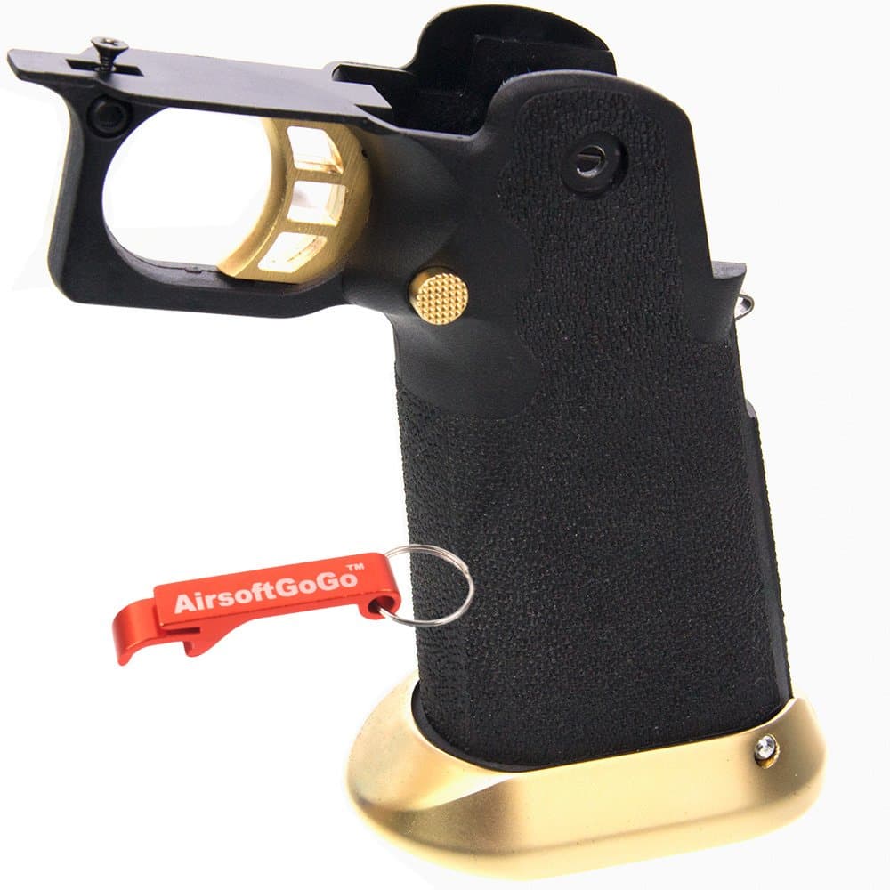 AW IPSC Grip for Marui/WE Hi-Capa 5.1, 4.3 Airsoft GBB (Type 2)