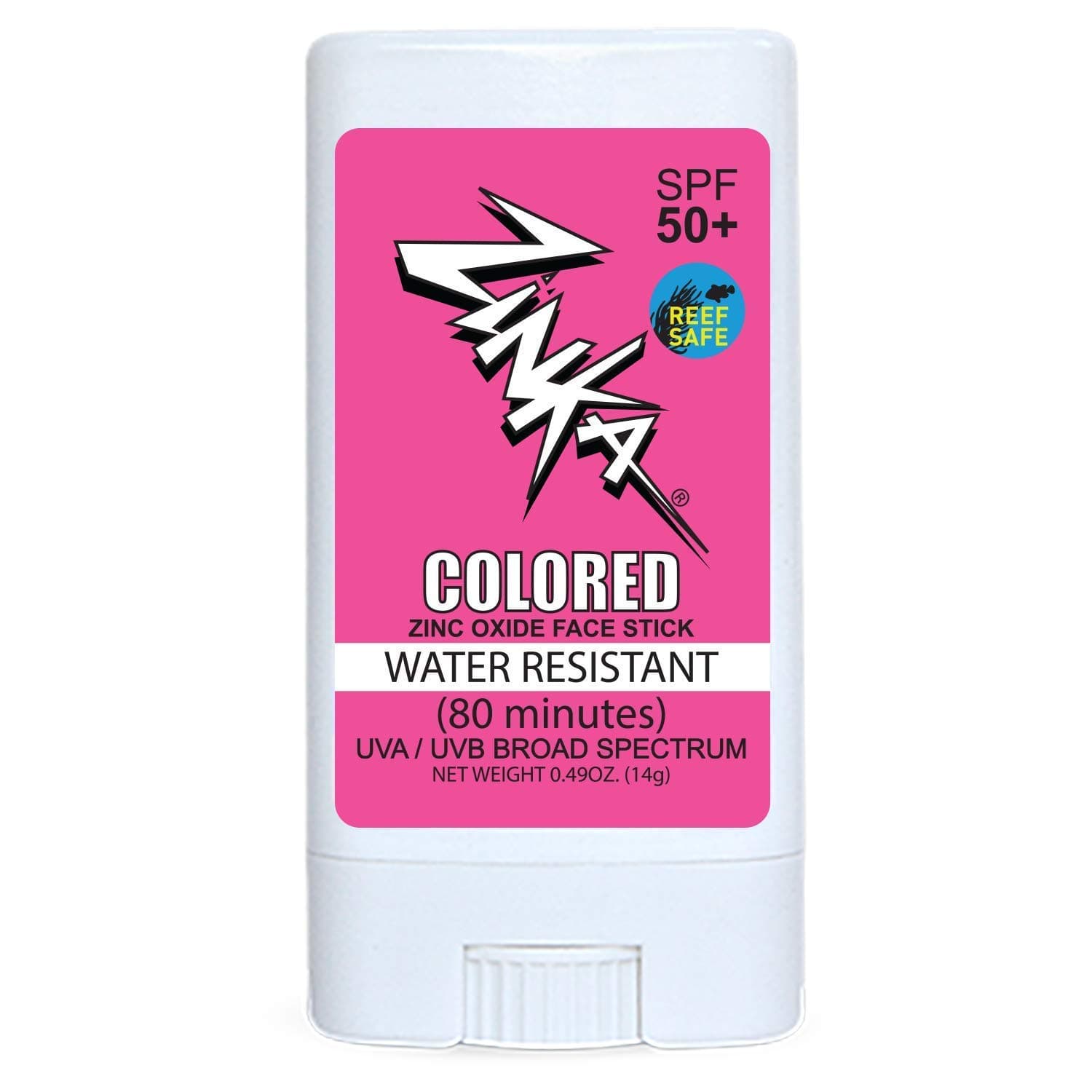 Sunscreen SPF 30 All Natural Vegan Mineral Pink Colored Face Stick