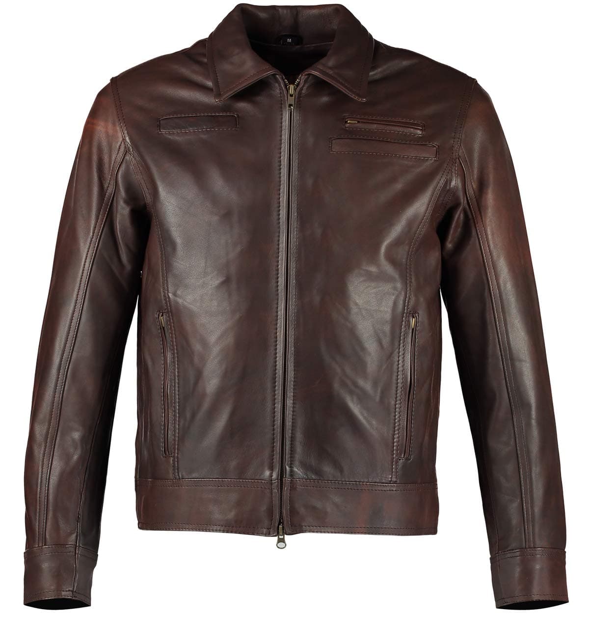 Charlie LONDON Looper Black Leather Jacket Mens - Joseph Gordon-Levitt Buy Men's Leather Coats & Jackets