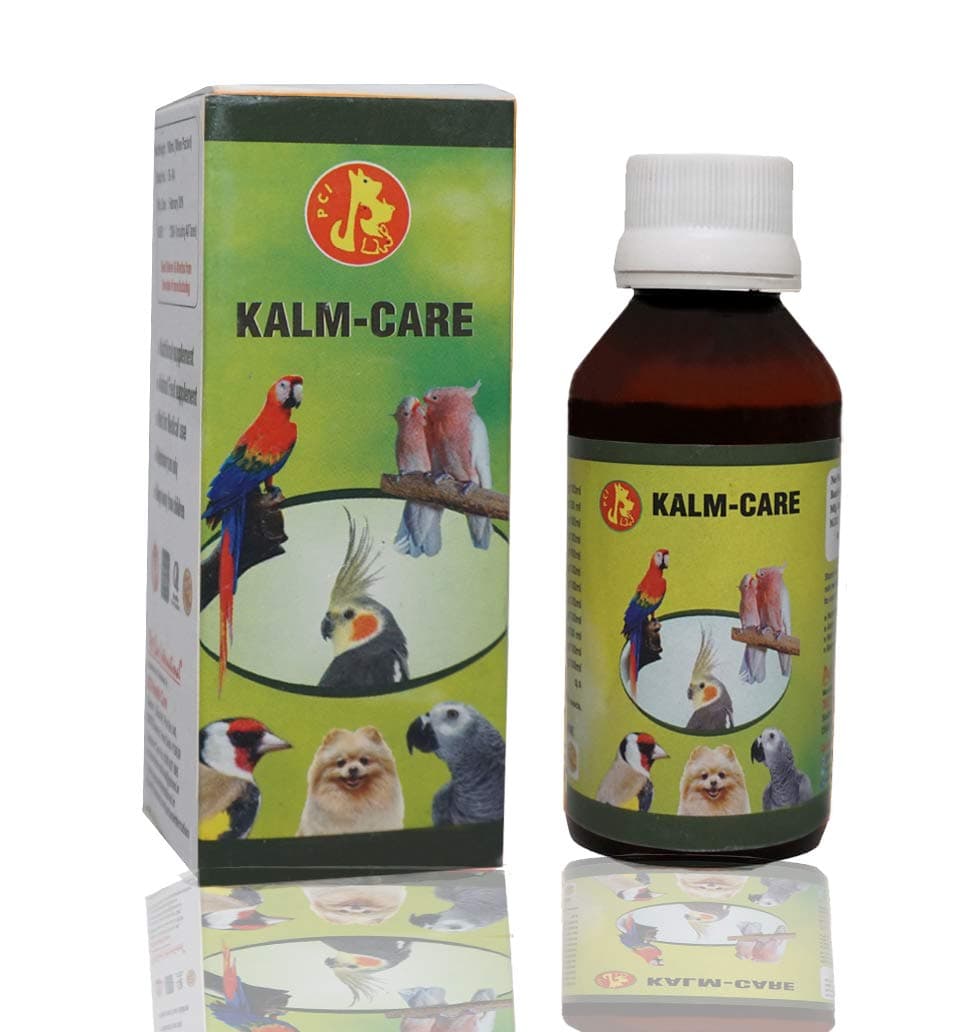 Pet Care International (PCI) Kalm Care to Help in Bird Calm and Helps in Bird Breeding for Healthy Bird Healthcare (100ml)
