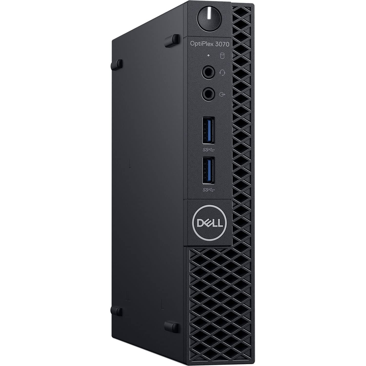 (Refurbished) DELL OPTIPLEX 3070 Tiny Desktop (Intel Core I3 9th gen 3.1ghz, 16 GB RAM, 480gb SSD, Windows 11 Pro, MS Office, WIFI , USB 3.0, Ethernet,VGA), Black
