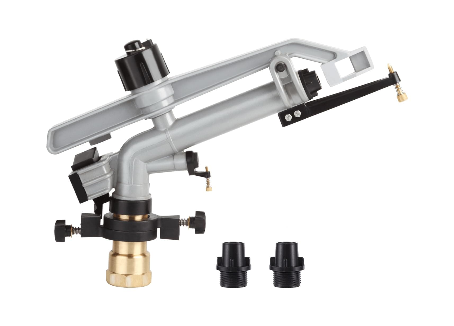 DVI 42G 1.50" Inch Metal Raingun for Irrigation, Dust Supression & Watering Sprinkler in Agriculture and Garden, Ideal Use for Bigger Crops Likes Sugarcane, Oats, Maize, Tea. (42G Metal RAINGUN)