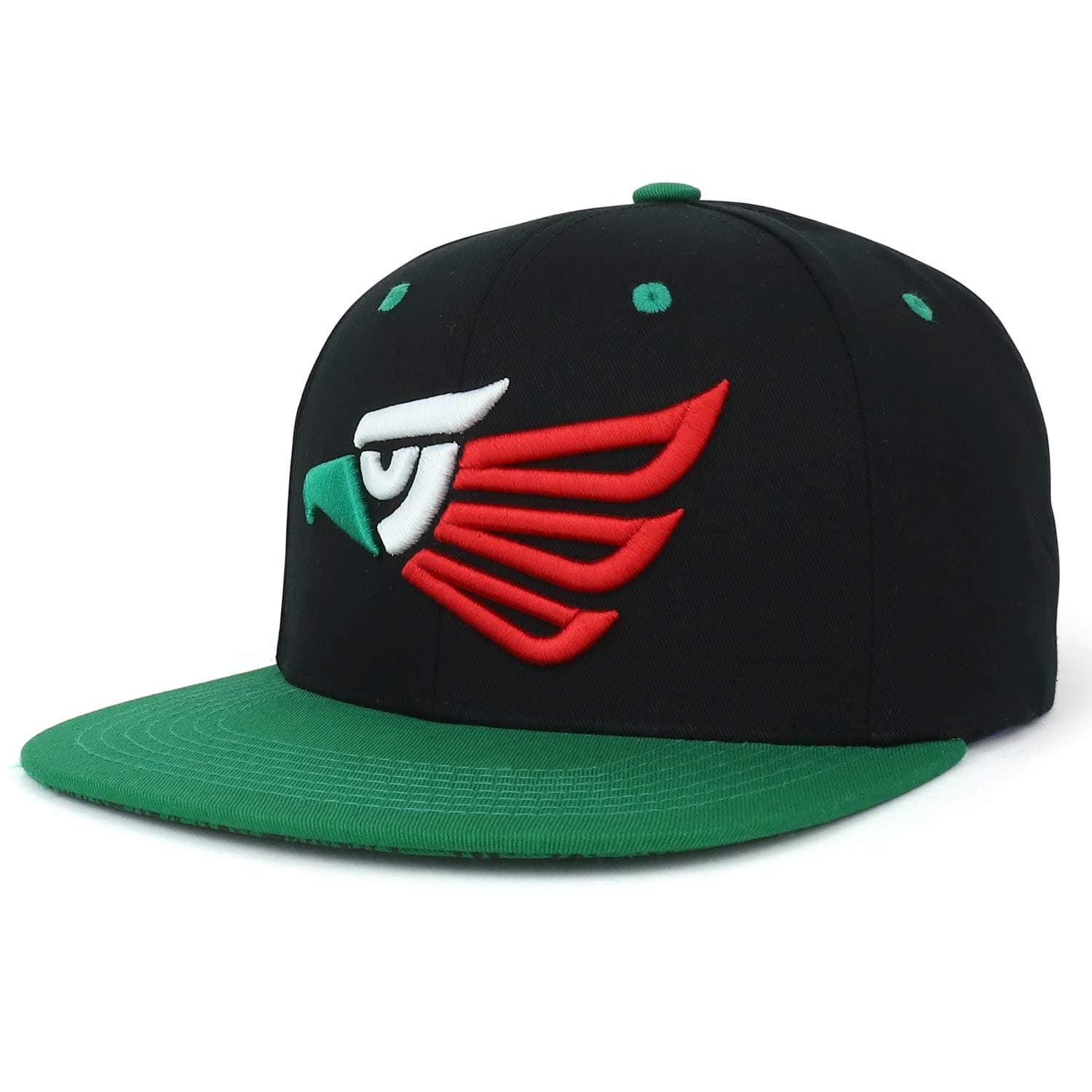 Hecho En Mexico Eagle 3D Embroidered Snapback Cap