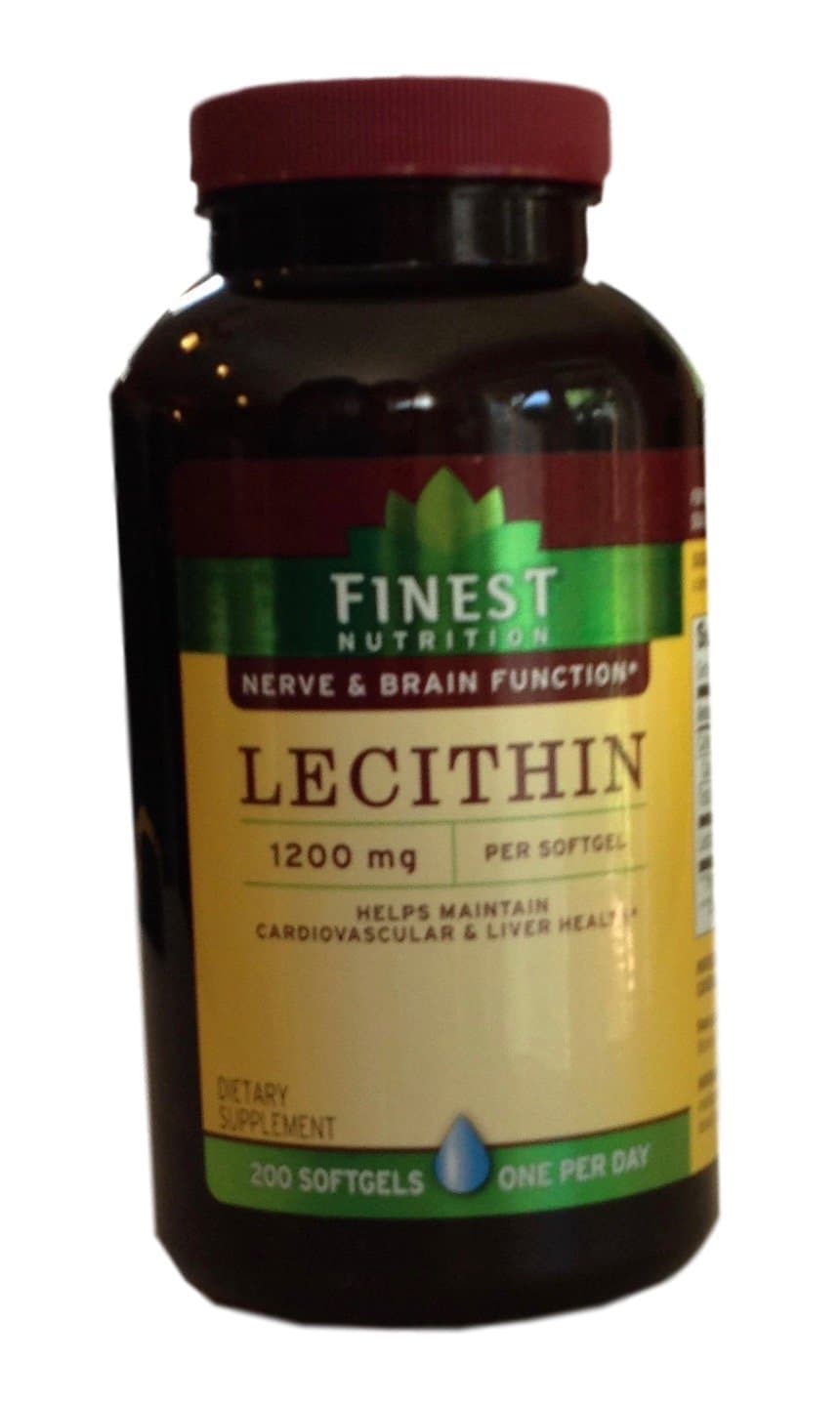 Finest Nutrition Lecithin 1200 mg #200 softgels