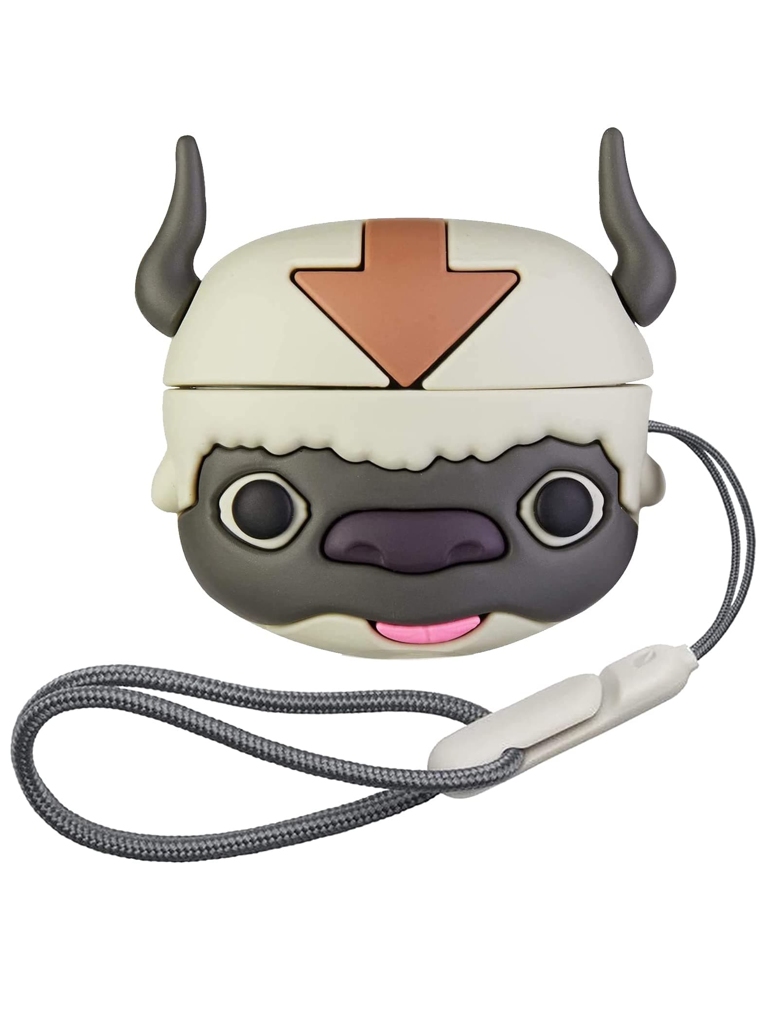 Cartoon Case Design for Apple AirPods Pro (2nd Generation) Adorable Soft Silicone Cover Silicone Shockproof Cases Anti-Fall for Airpod Pro2 (Appa)