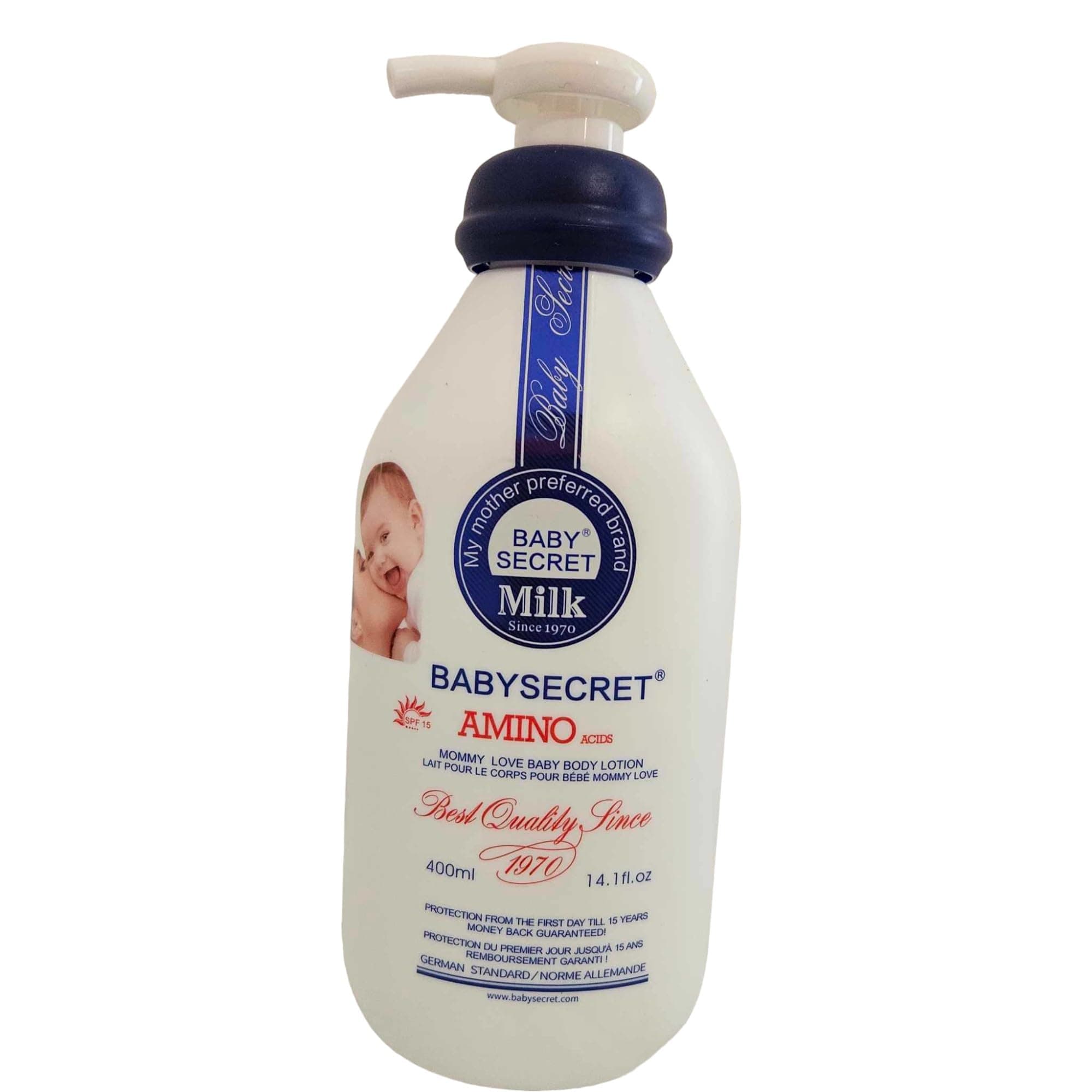 Baby Secret Amino Acids Lotion 400ml - PROTECTION FROM BIRTH