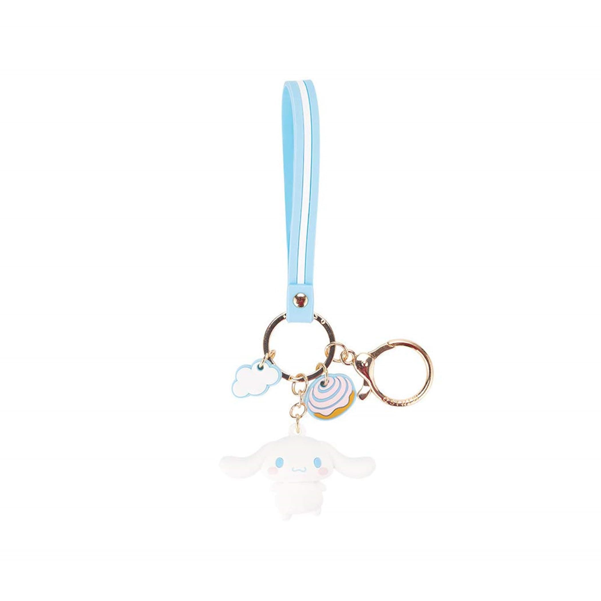 Cute Keychain Kawaii Anime Keychain, Hello Kitty, My Melody,Kuromi,Keroppi, Badtz-Maru, Cinnamoroll, Pompompurin