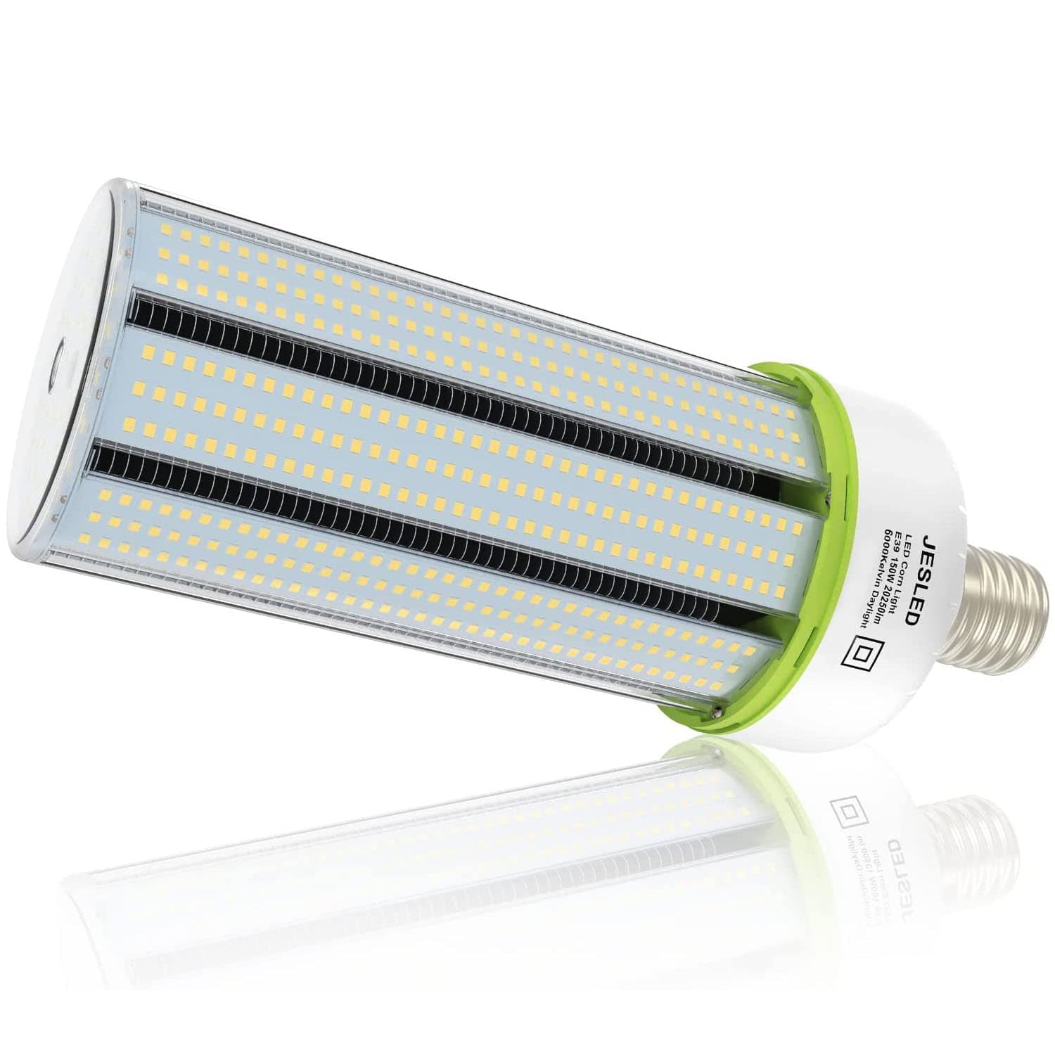 80W LED Corn Light Bulb, Large Mogul Base E39 LED Bulbs, 10800 Lumens (400W-600W Equivalent), 5000K Daylight, AC100-277V, JESLED Metal Halide Replacement for Outdoor Indoor Area Lighting HID/CFL/HPS