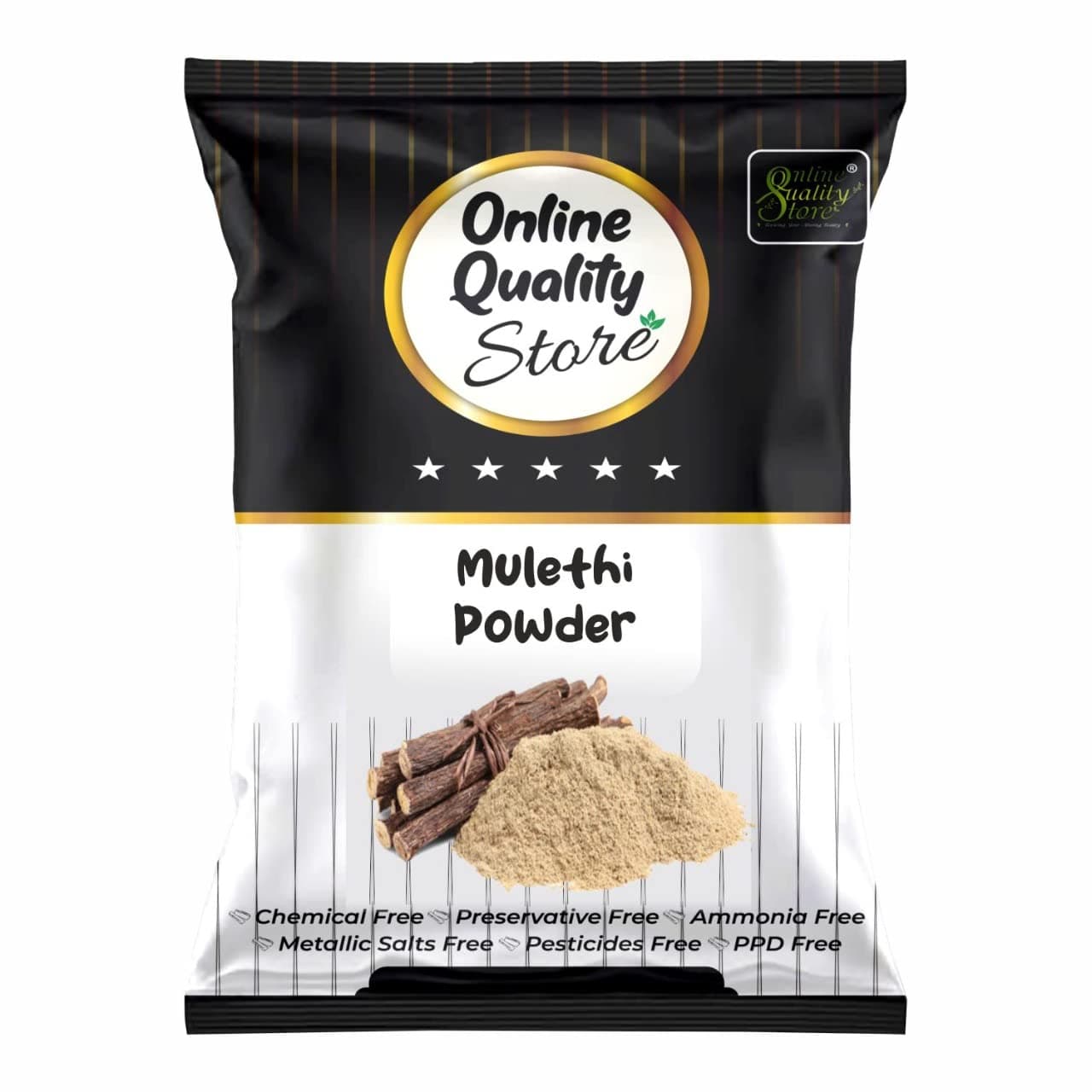 Online Quality Store Licorice Mulethi Powder, (100g)