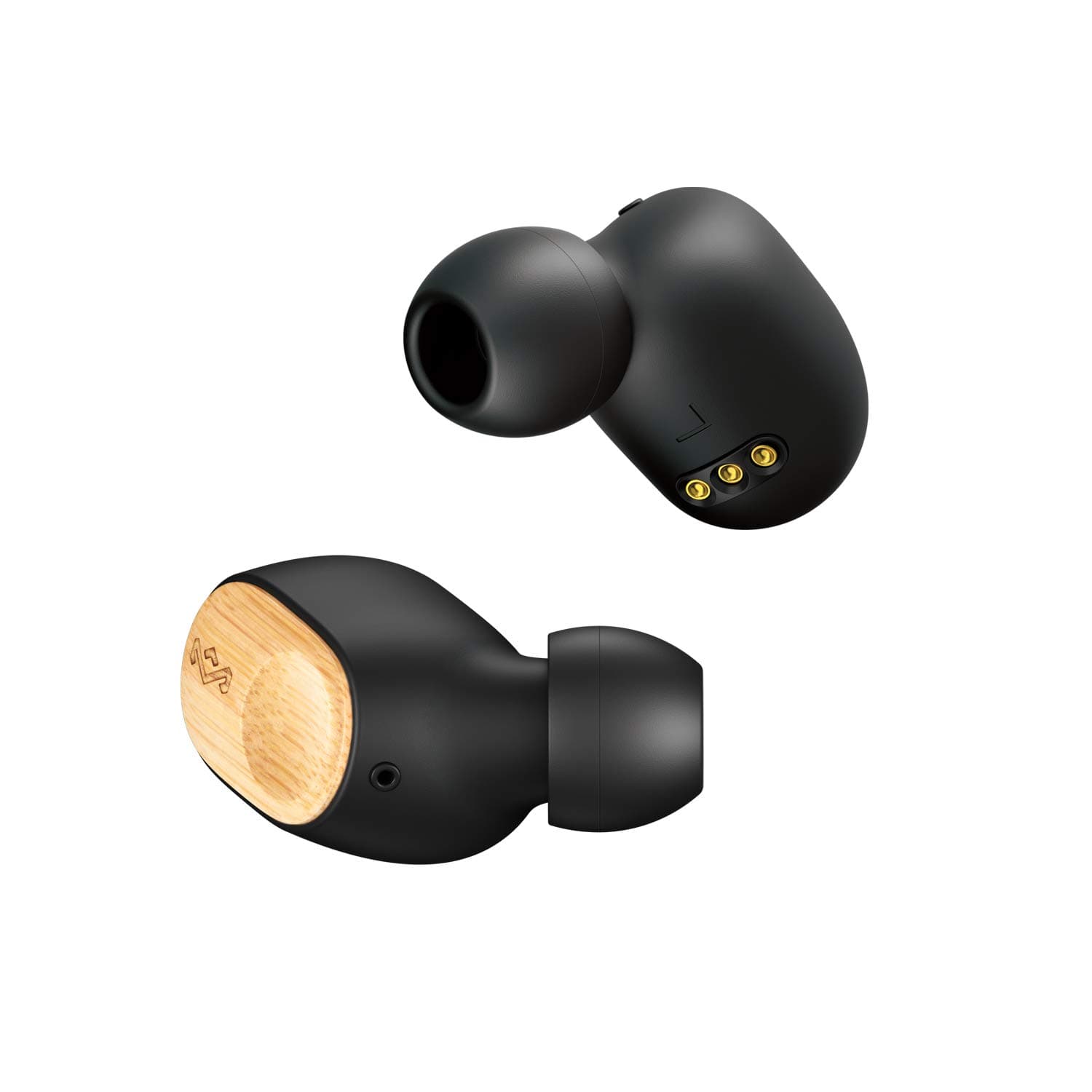 House of EM-DE011-SB Liberate Air True Wireless Earbuds | Sweat Resistant, 9 Hour Playtime - (Pack of1), Bluetooth, black