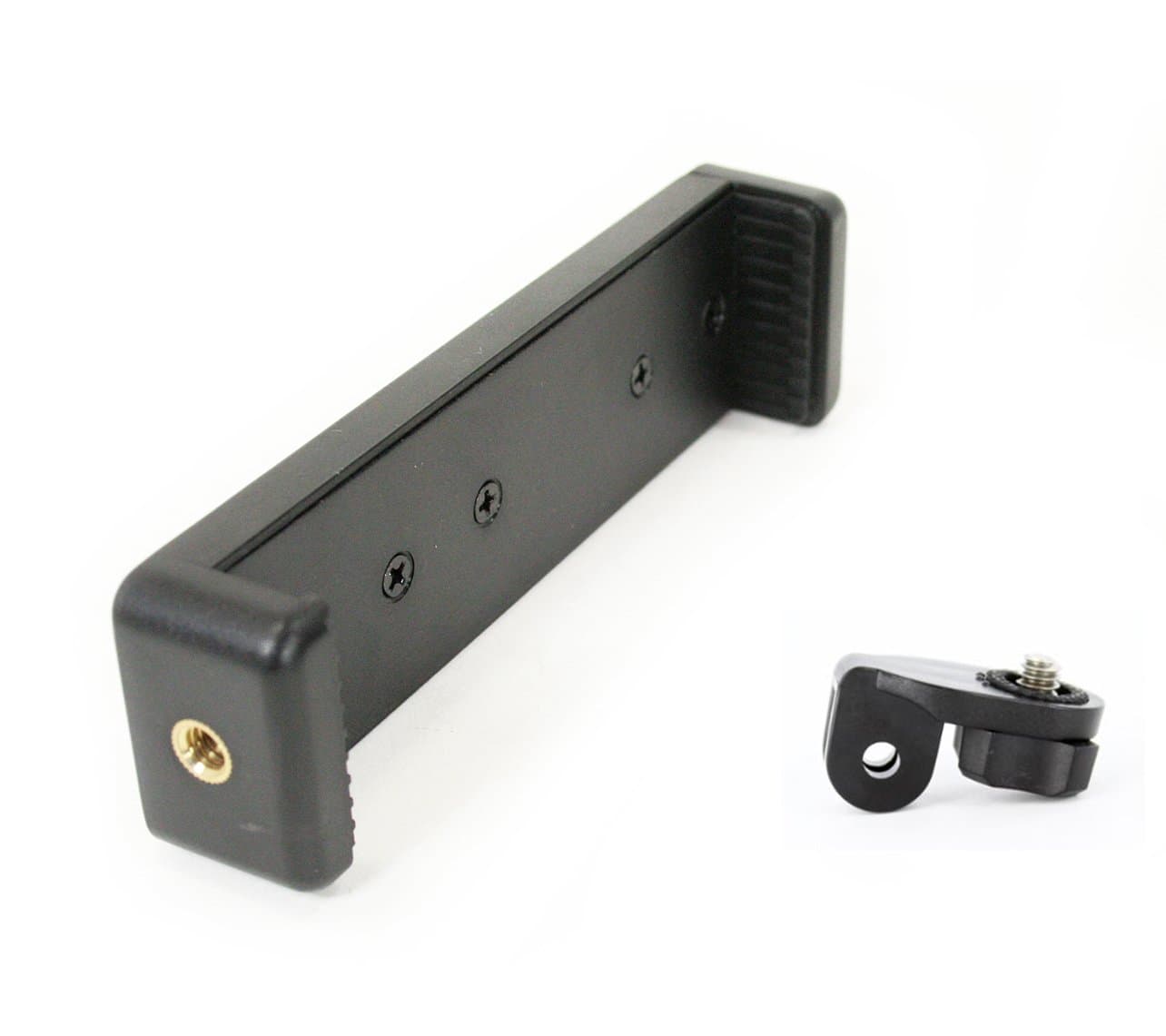 Universal Tablet Holder Mount and 1/4"-20 Screw Adapter for iPad Mini, Kindle, Amazon Fire Tab, and more..