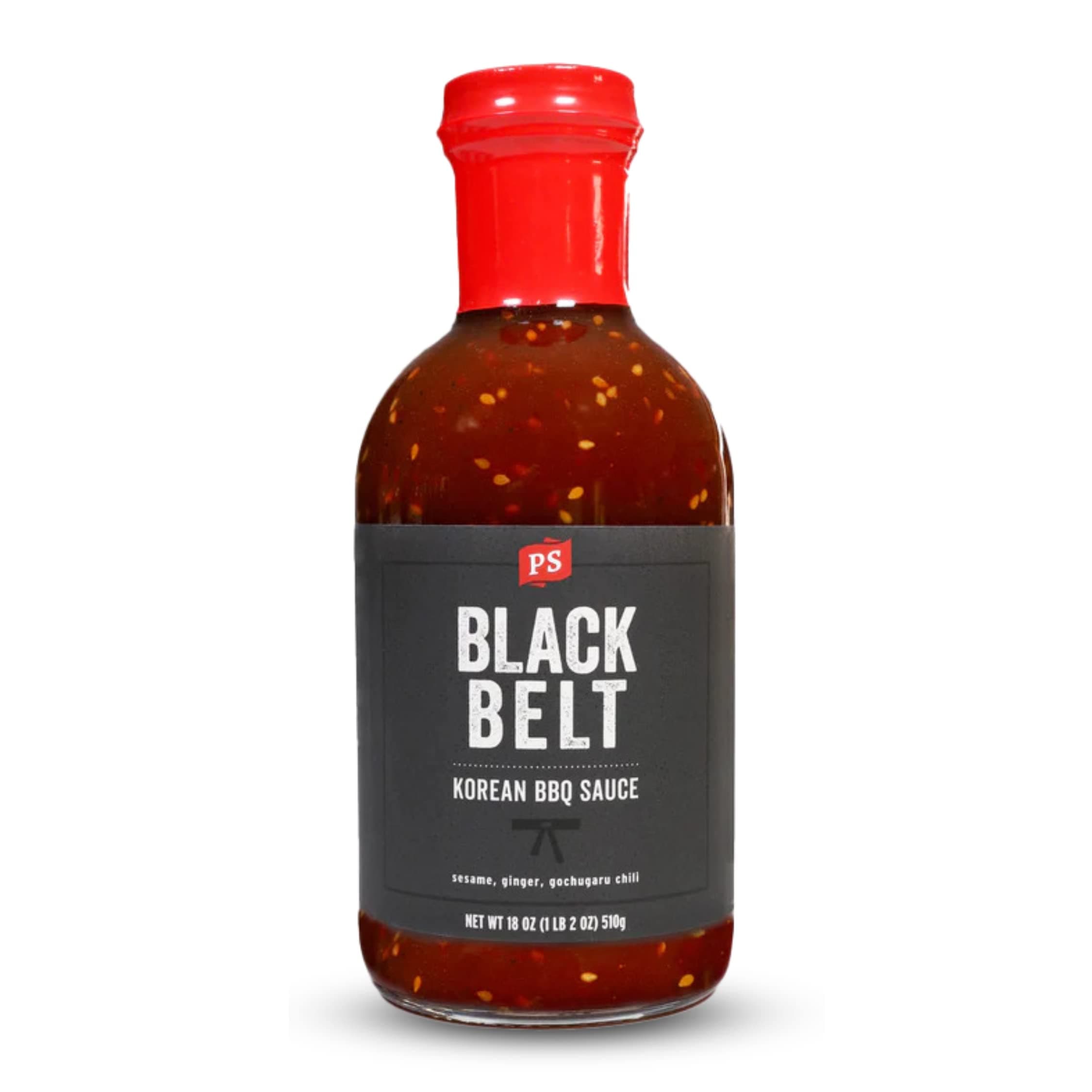 Blackbelt Korean BBQ Sauce - All-Purpose Marinade, Glaze, Baste, and Dip - Savory Grilling Sauce for Korean BBQ, Bulgogi, Beef Short Ribs, Pork Belly, Kabobs, Burgers, Salmon, and more