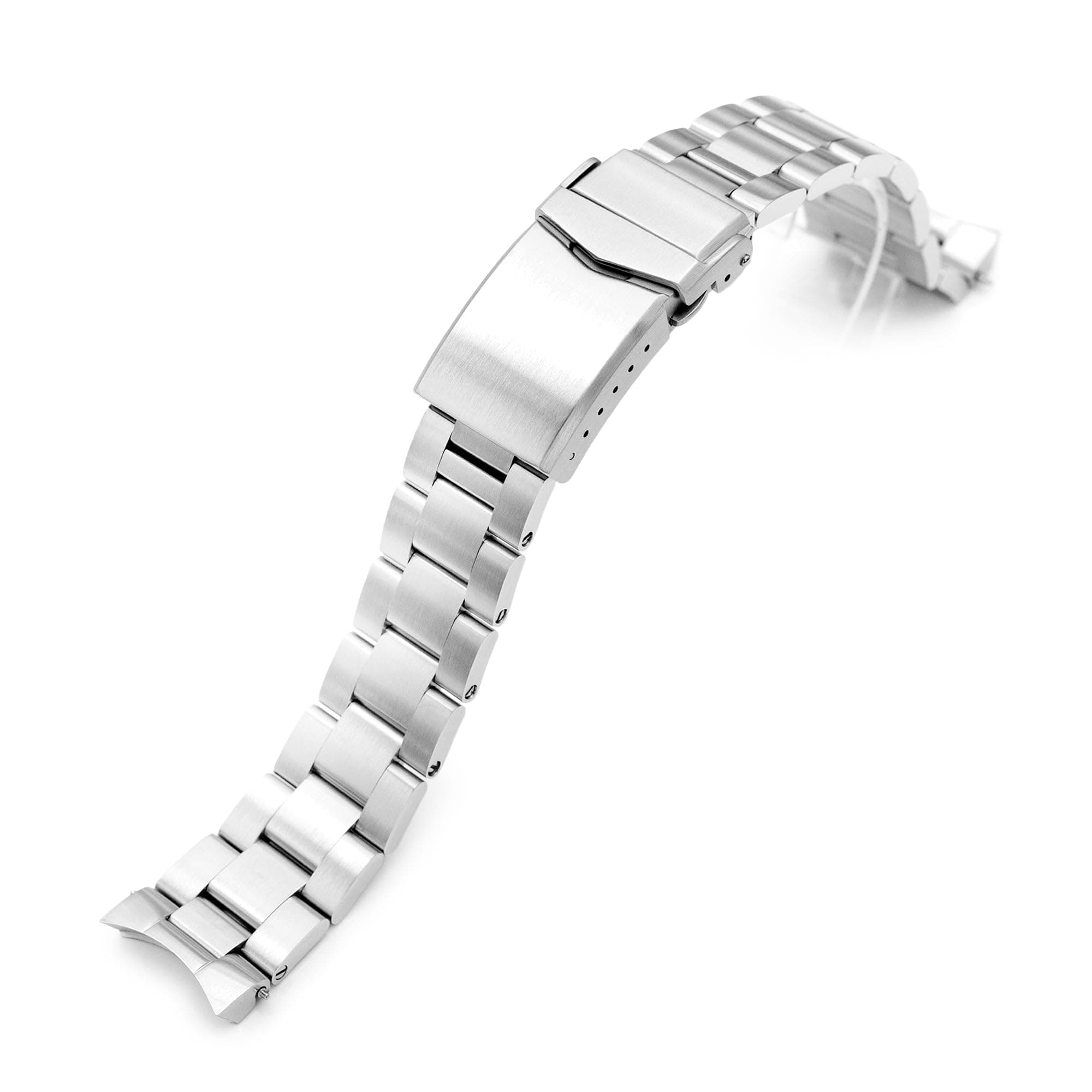 20mm Super-O Boyer Watch Band compatible with Seiko Alpinist SARB017 SPB155 SBEJ005 Hamilton Khaki H70455733