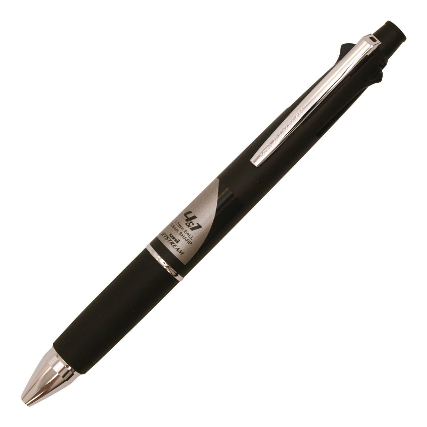 三菱鉛筆 Mitsubishi Pencil MSXE510007P24 Jetstream 4&1 Multi-Functional Pen, 0.7, Black, Pack