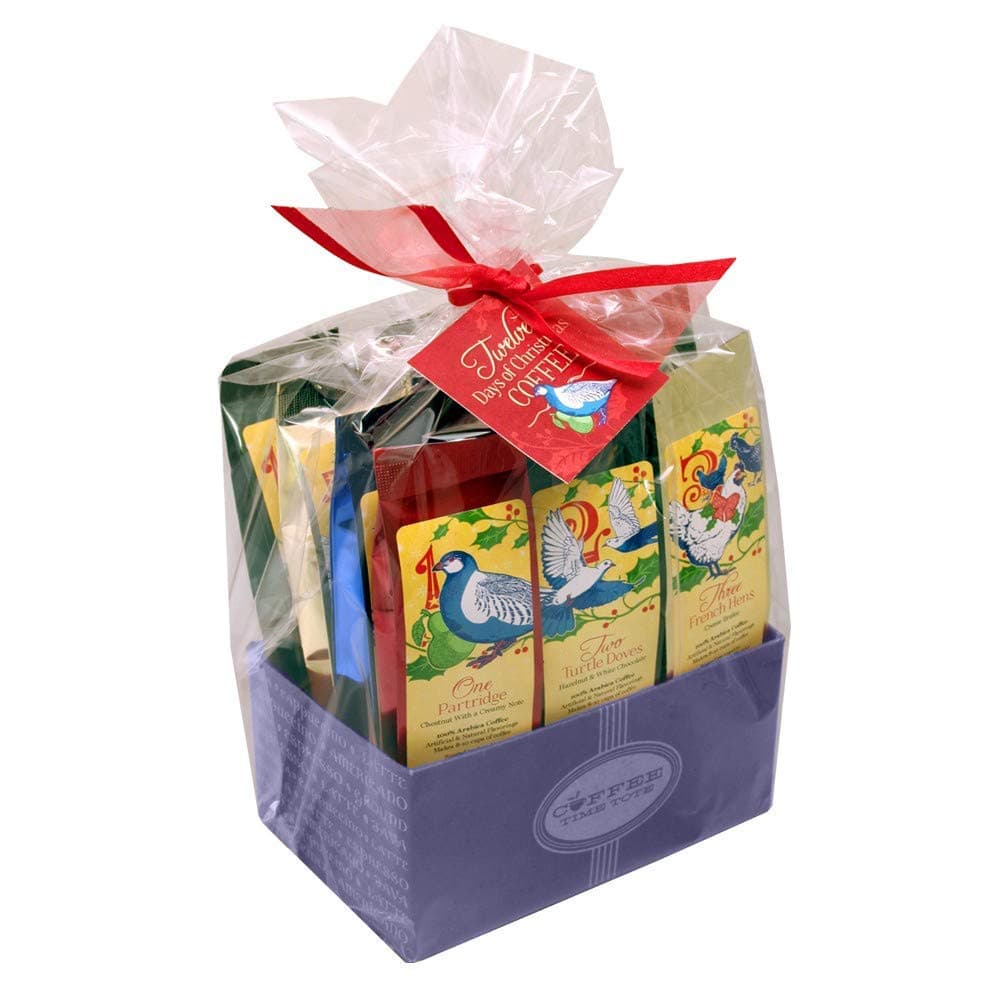 12 Days of Christmas Gourmet Coffee Gift Set 1.5-oz bags
