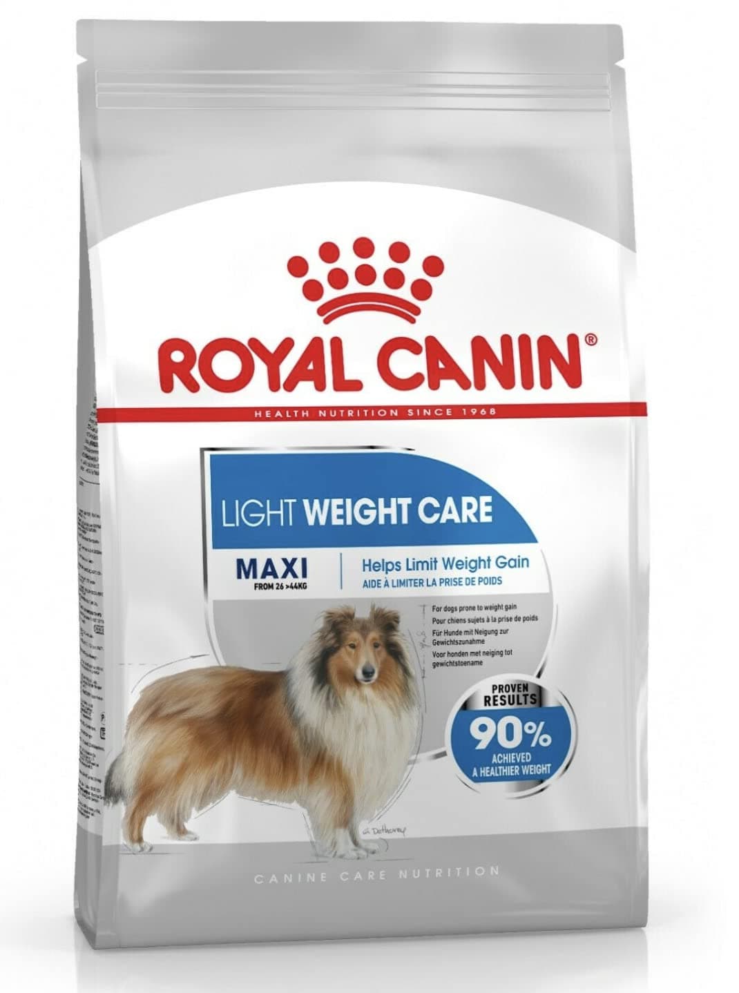 Maxi Light Weight Care Adult Dry Dog Food 12kg
