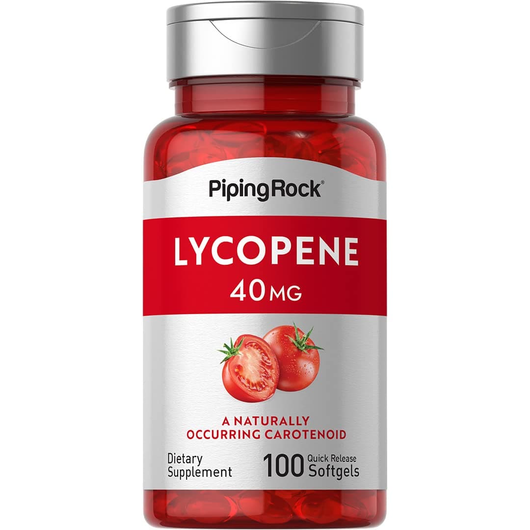 Lycopene Supplement | 40mg | 100 Softgels | Carotenoids | Non-GMO, Gluten Free