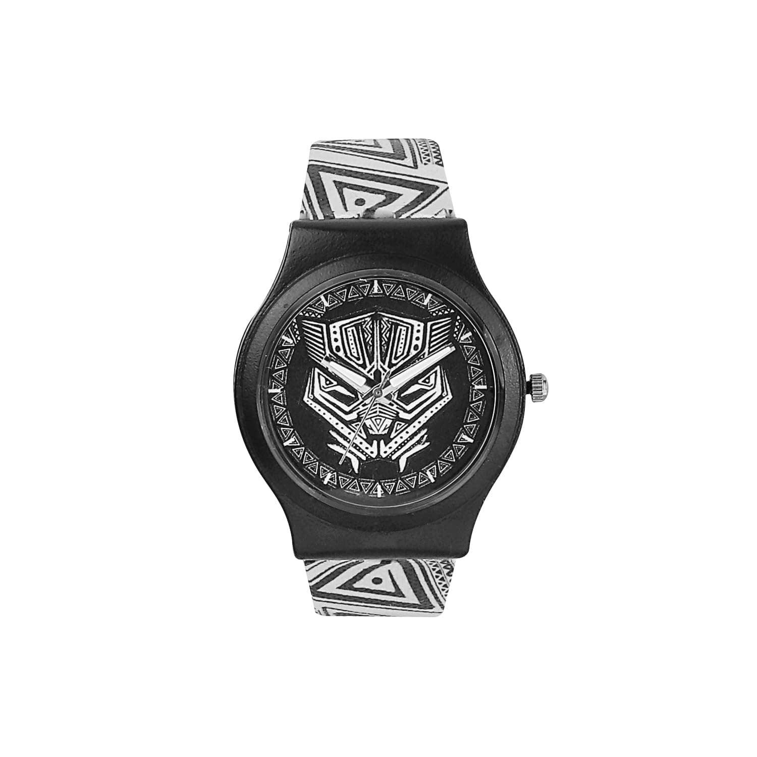 Marvel Black Panther Kids Wrist Watch – Round Analogue Cartoon Watch for Boys...