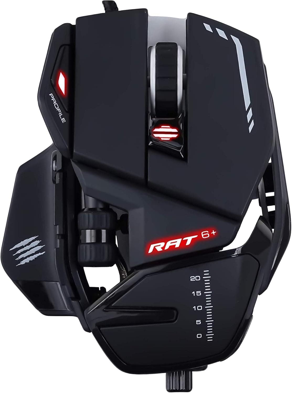 MAD CATZ Rat 6+ Gaming Mouse Black