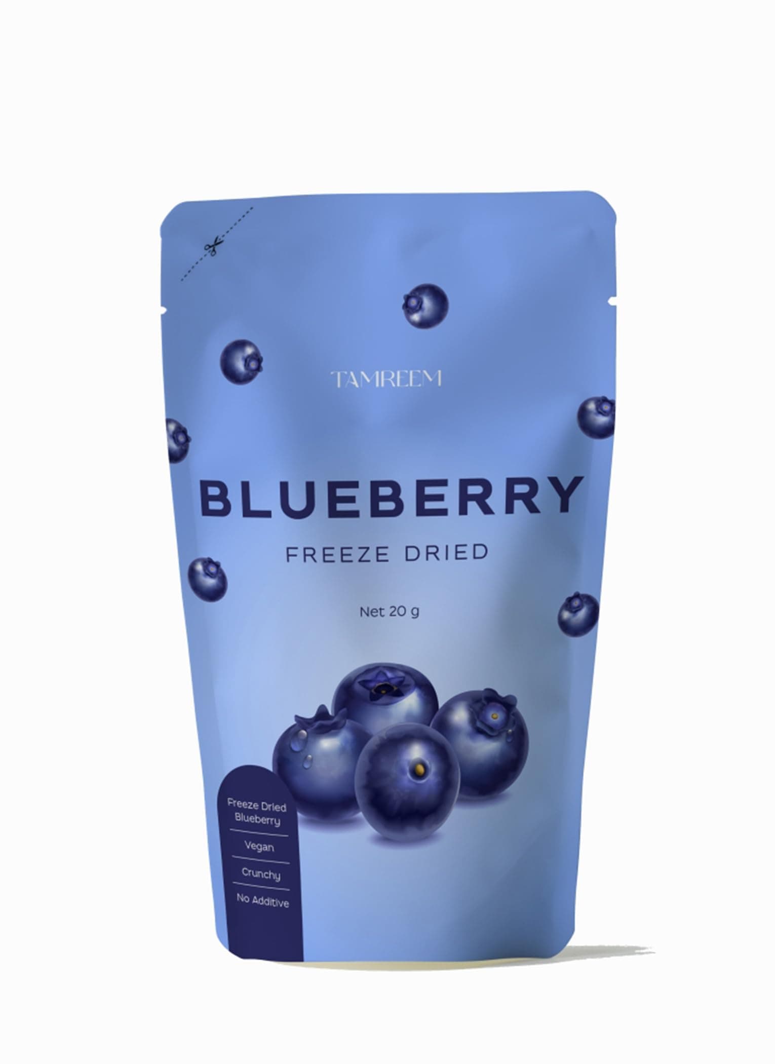 Freeze Dried Fruit Snack Blueberry 20g