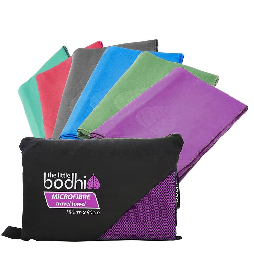 Microfibre Travel Towel - 180x90cm Purple