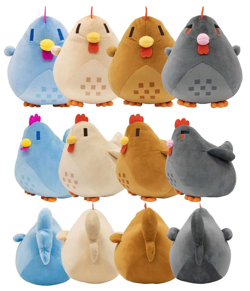 Stardew Valley Chicken Plush 20cm Stardew Valley Chicken Pillow Plushie
