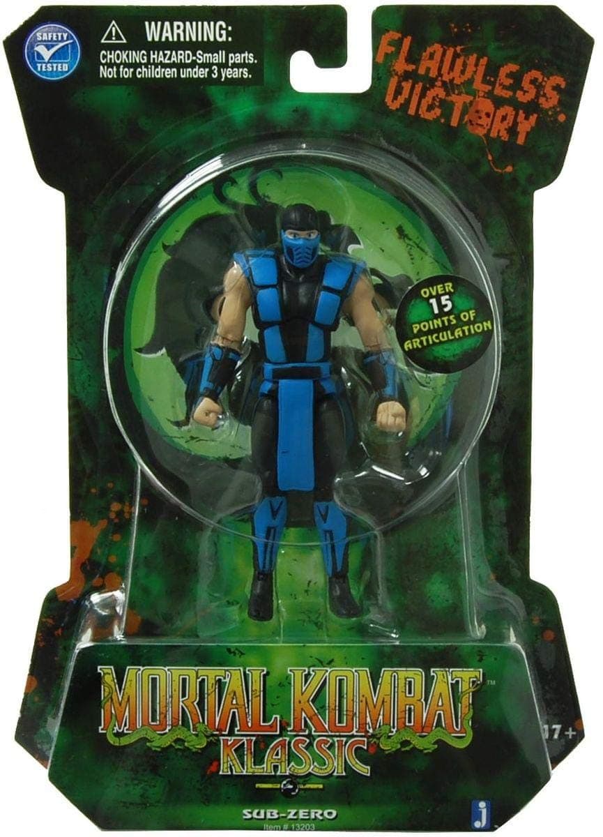 Jazwares Mortal Kombat 4 MK2 Sub-Zero