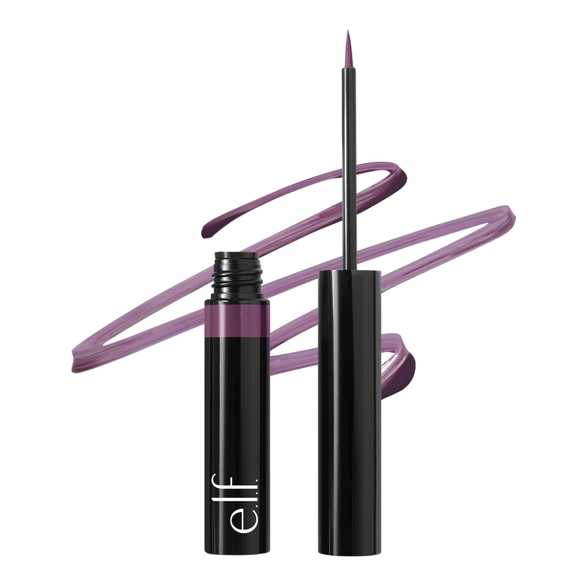 - H2O Proof Inkwell Eyeliner Pen, High-pigment, Waterproof Liquid Eyeliner, Delivers A Matte Finish, Vegan & Cruelty-free, Sugarplum