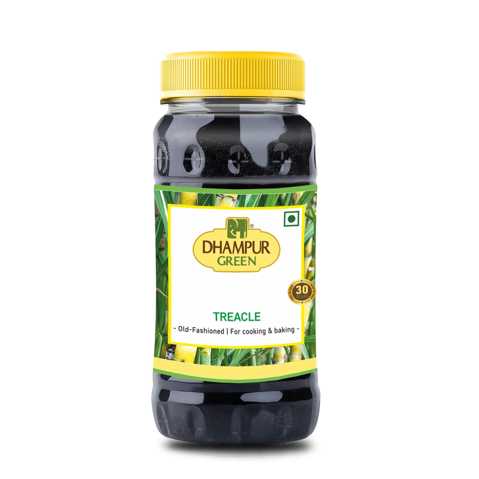 Dhampure Speciality Treacle, 500G | Unsulphured | Sheera | Kakavi | Jaggery Cane Syrup | For Cooking & Baking | Sweetener Concentrated Sugarcane Juice Syrup