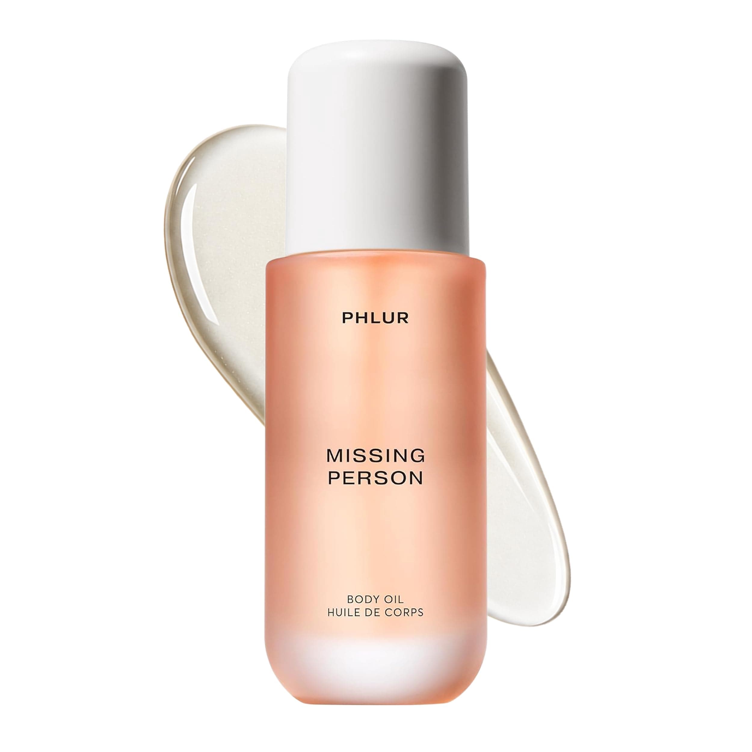 Body oil for missing persons: light and nourishing, with skin-like oils and ceramides and lipids