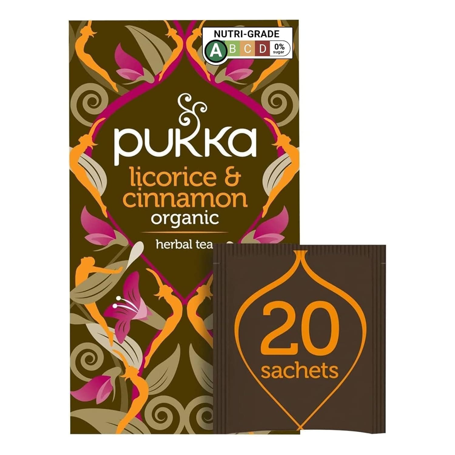 Organic Licorice & Cinnamon 20 Btl