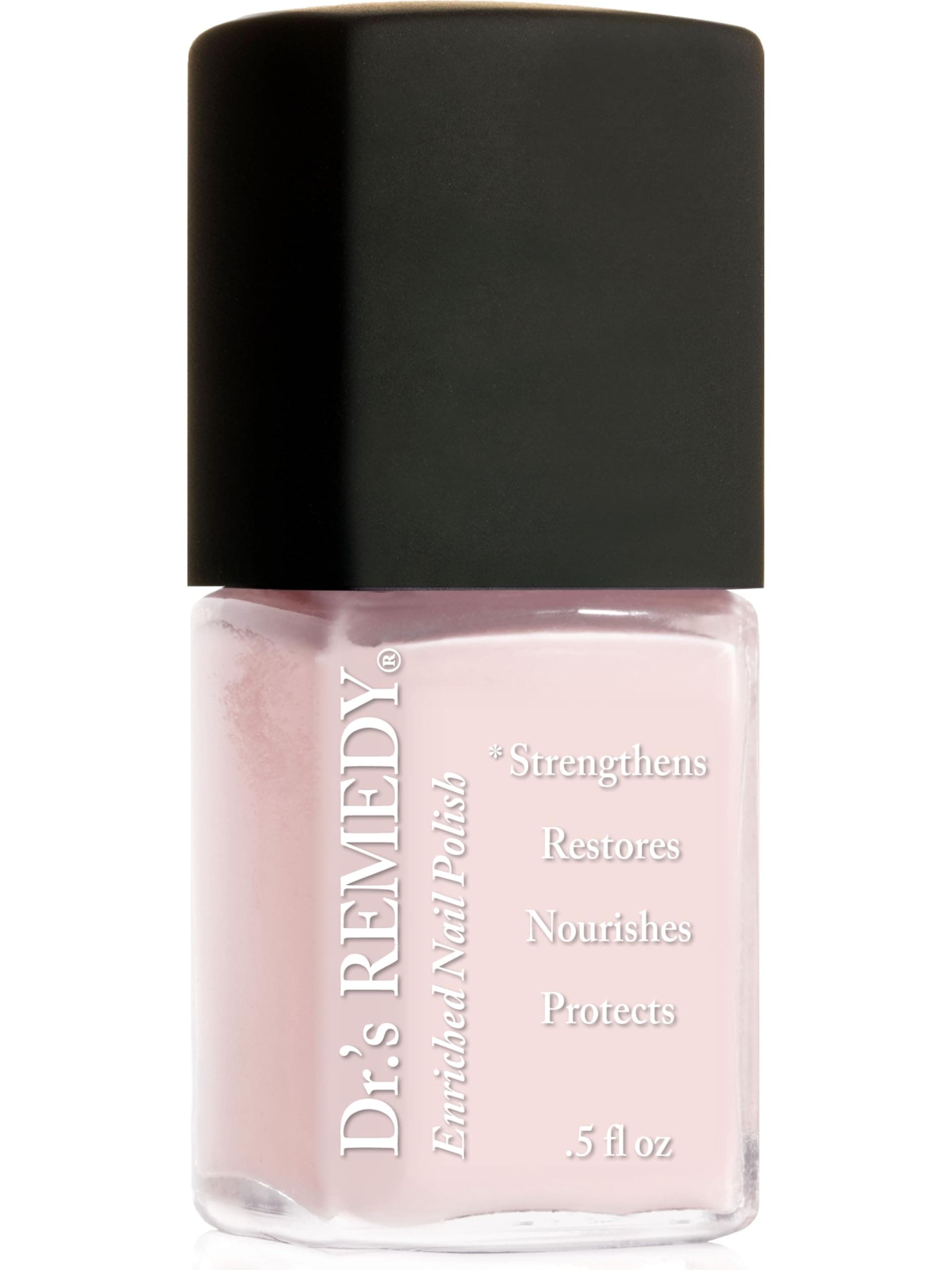 Dr.'s Remedy Dr’s Nail Polish, Non Toxic and Organic All Natural Enriched Nail Strengthener - PERFECT Petal Pink