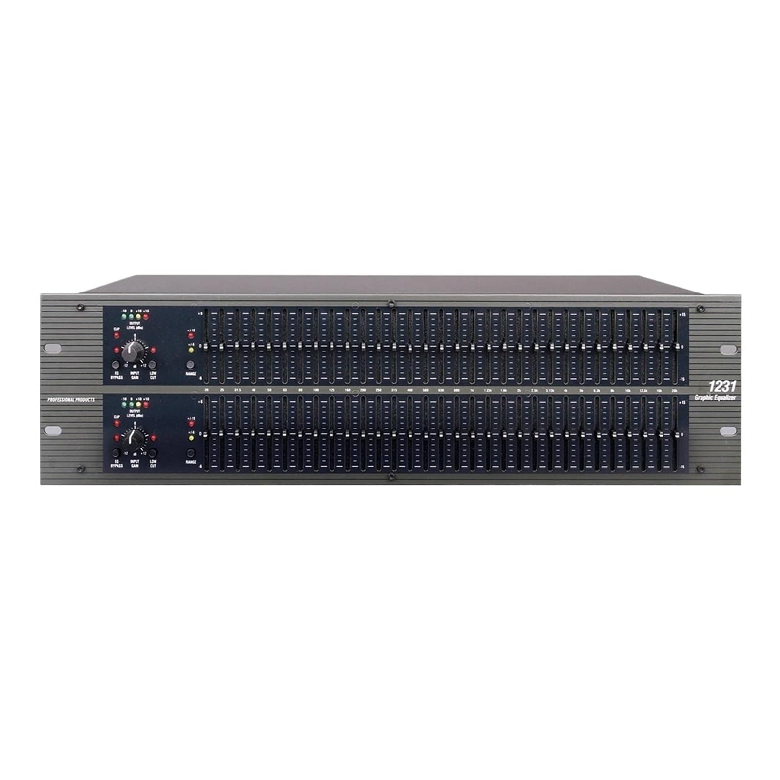 DBX-1231 Dual Equalizer Professional Audio Processor Audio Equalizer 31 Band Graphic