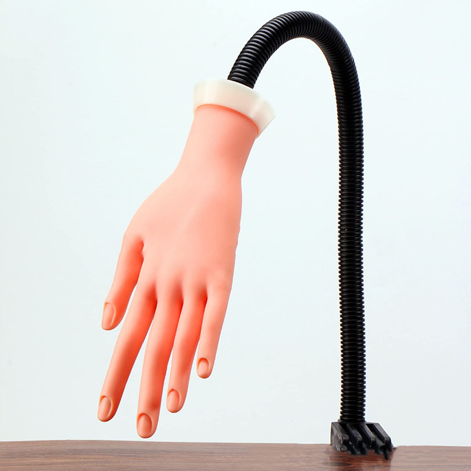 Geisofu Nail Practice Model Hand, Fake Hand Manicure Practice Tool for Nails Practice Manicure Training