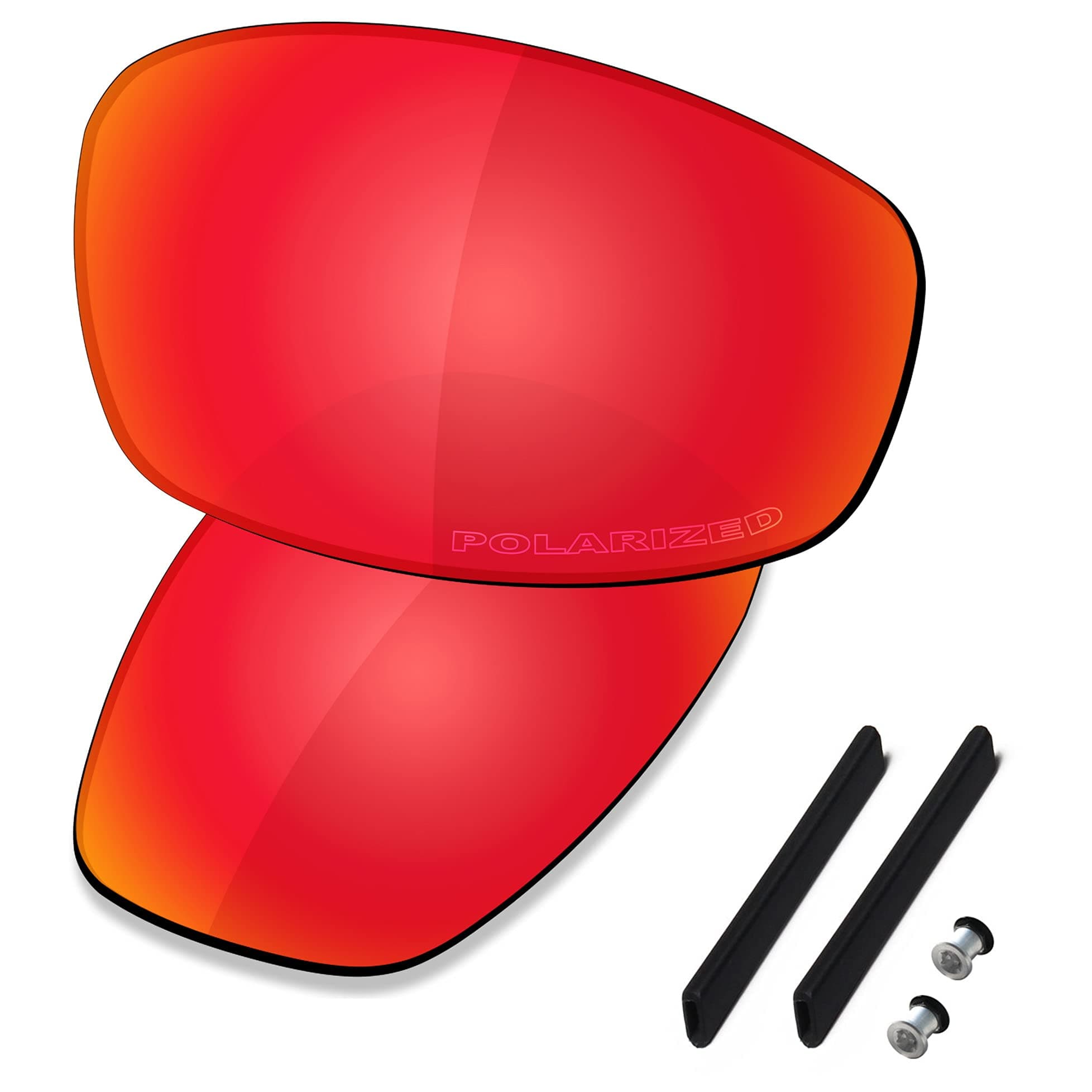 SAUCER Premium Replacement Lenses & Rubber Kits for Oakley Split Jacket OO9099 Sunglass