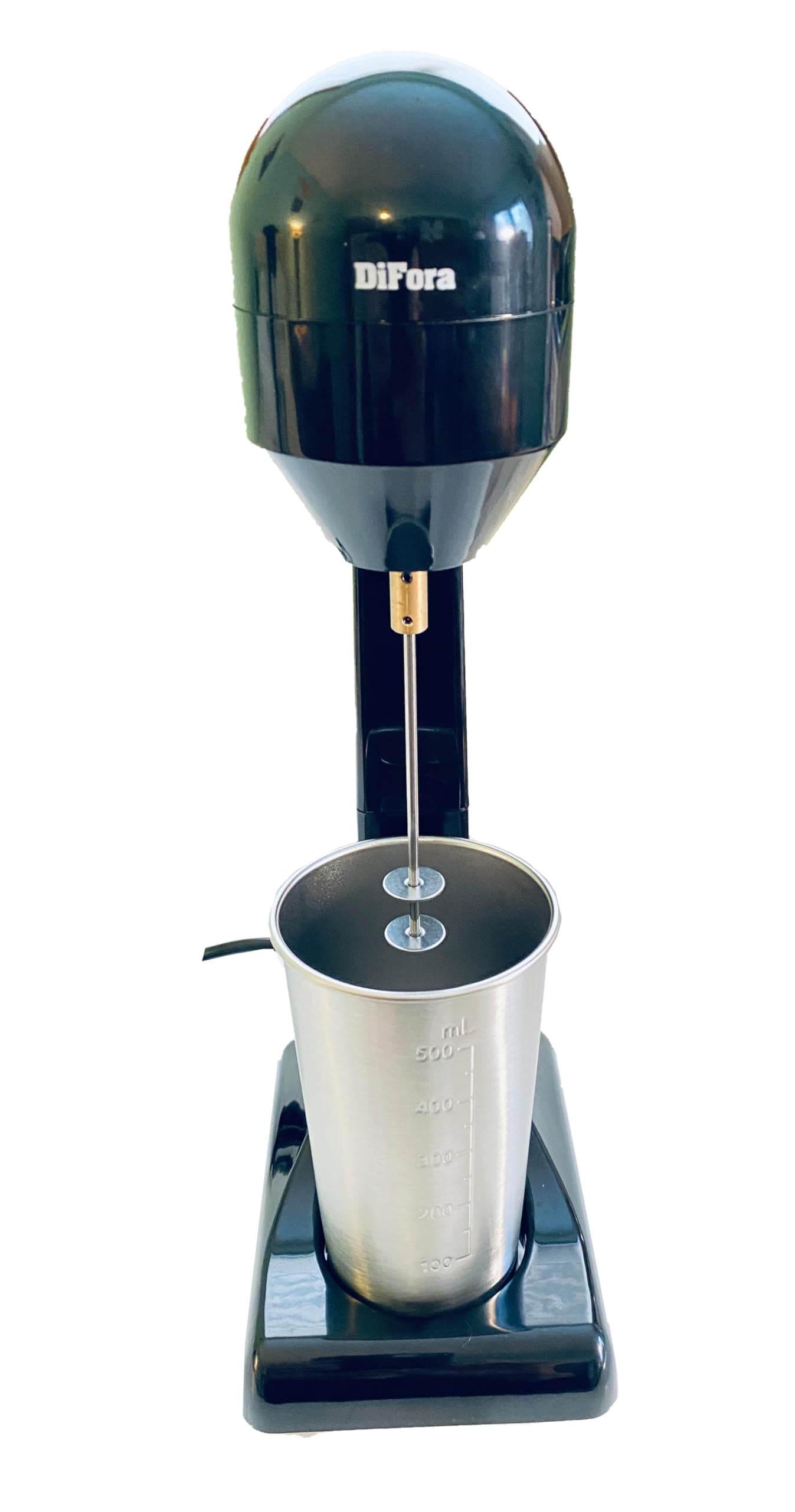 Stand Milk Frother, Frappe Maker, Milk Shakes, Matcha Tea Latte, Super 100W Power, 2 Speeds, and is Always Sitting on The Countertop Waiting for Action.