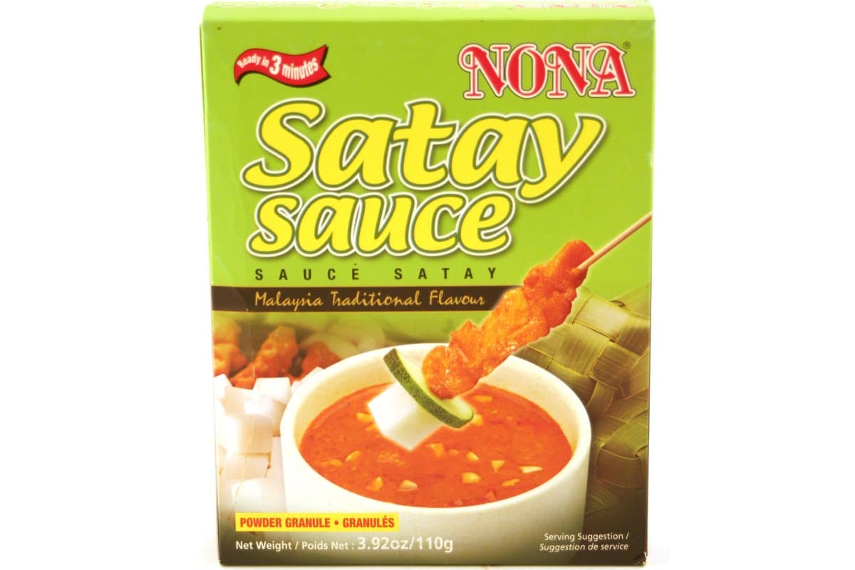 Nona Satay Sauce (Malaysian Traditional Flavor) (1 x 3.92 OZ)
