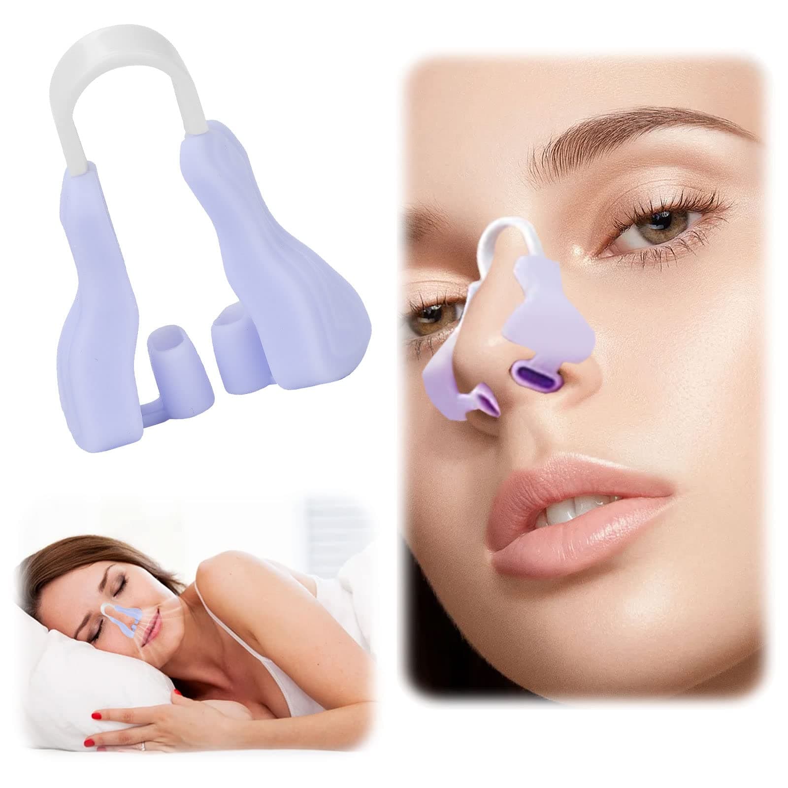 Nose Shaper Clip Silicone, Soft Nose Shaper Lifter Clip, Lifting Shaping Nose Clip, Nose Bridge Straightener Corrector for Nose Up Slimmer Lifting Shaping