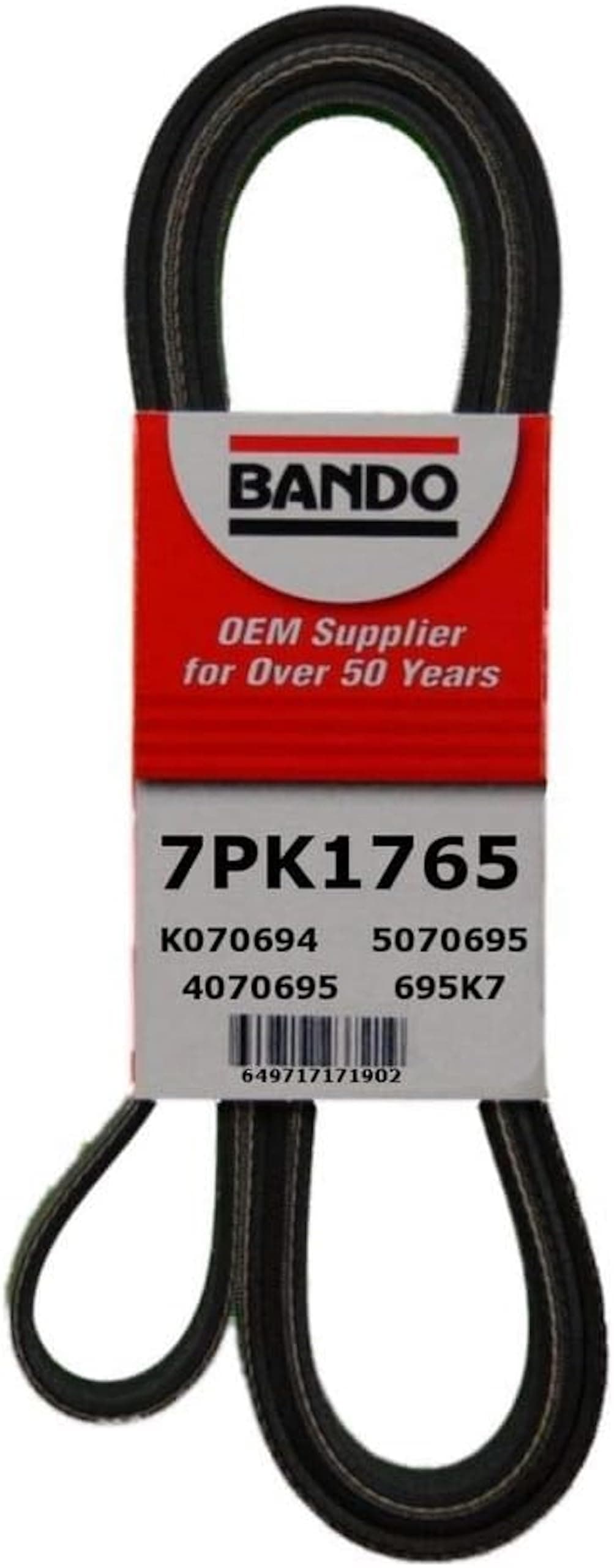 Bando USA 7PK1765 OEM Quality Serpentine Belt