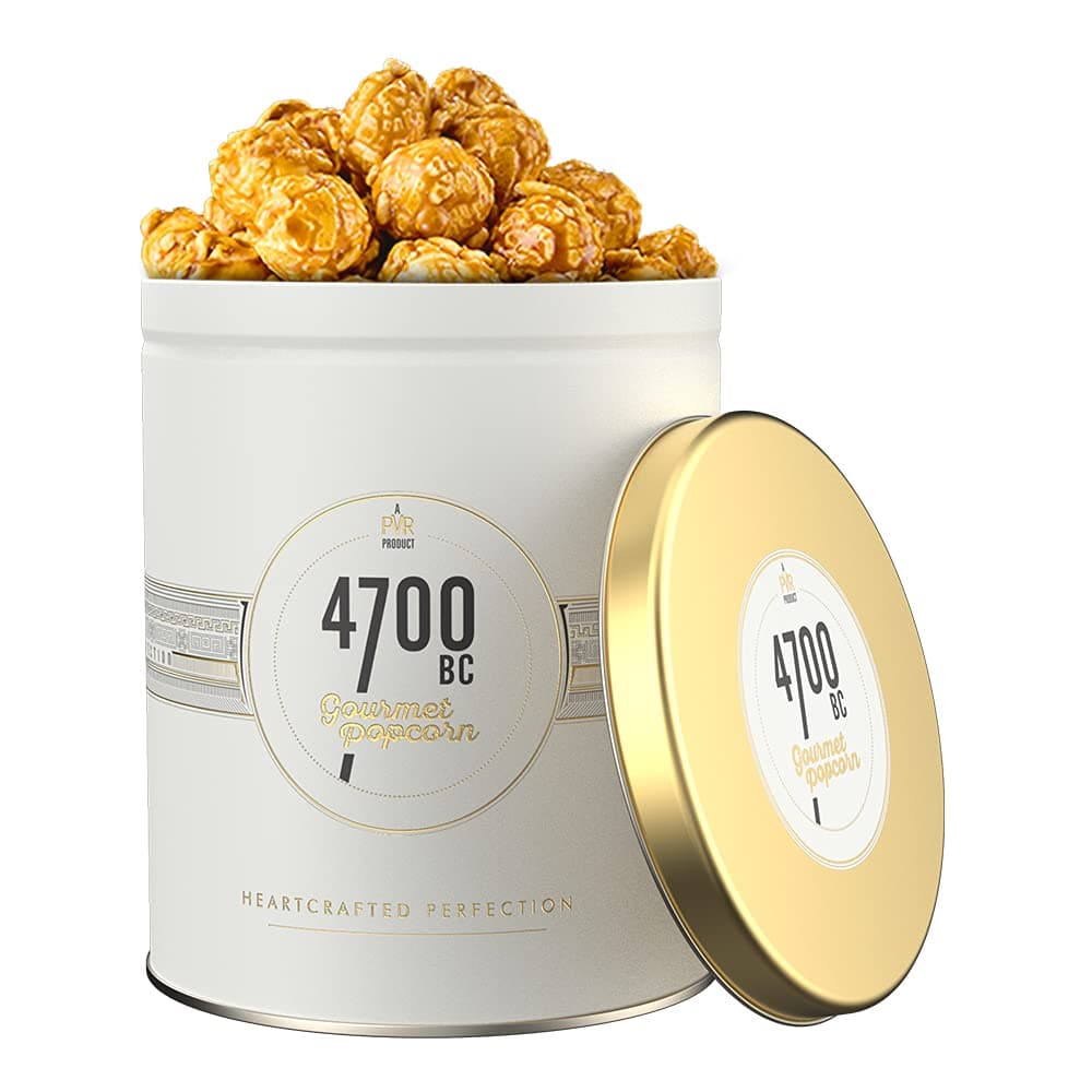 Gourmet Popcorn, Butter Toffee Caramel, Tin, 125g