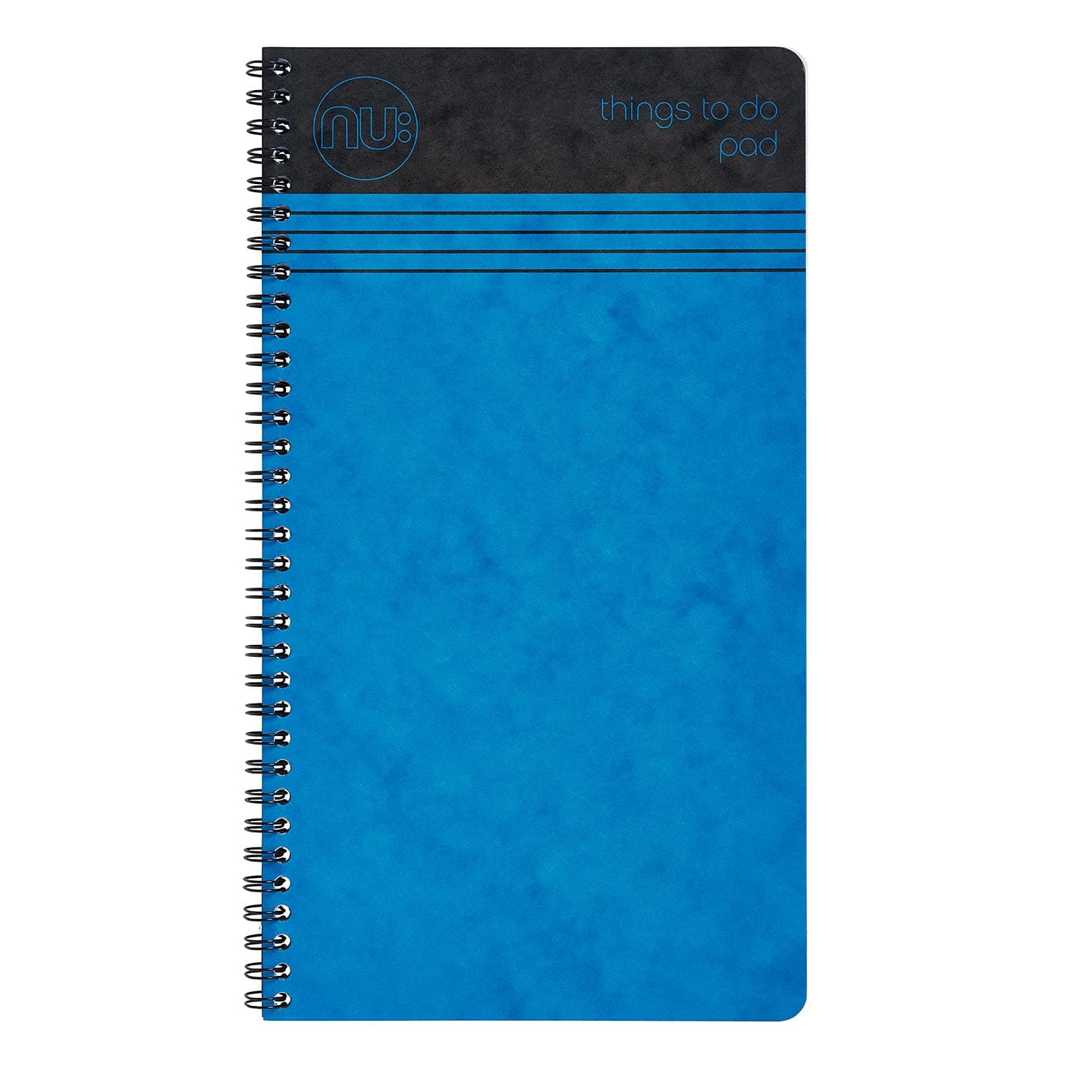 NU Notebooks - Craze Cloud Range - Things to Do Pad - Wirebound Notebook - Stationery Notebooks - Ruled Notepad - Blue - 110 Pages,157 x 282