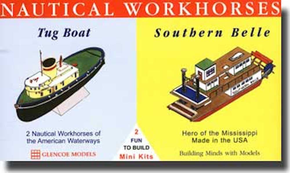 Glencoe Models 1:400 Scale Nautical Workhorses Tug Boat/Southern Belle
