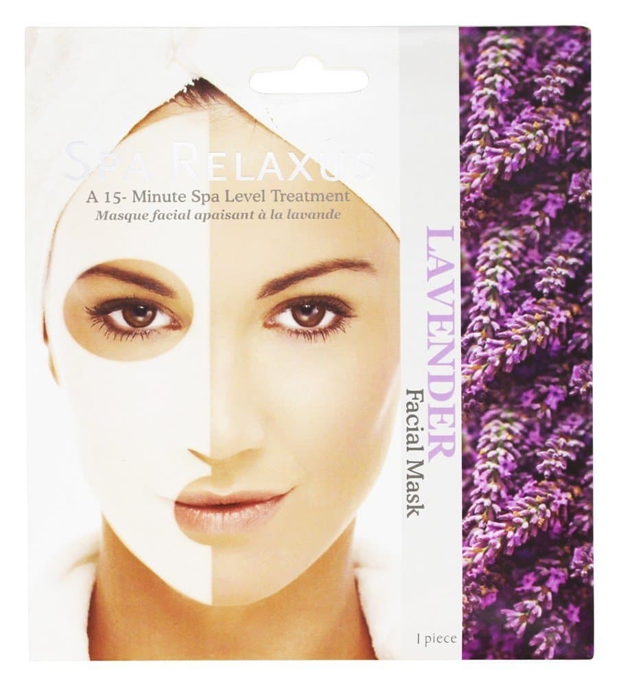 RELAXUS Lavender Face Mask, 1 EA